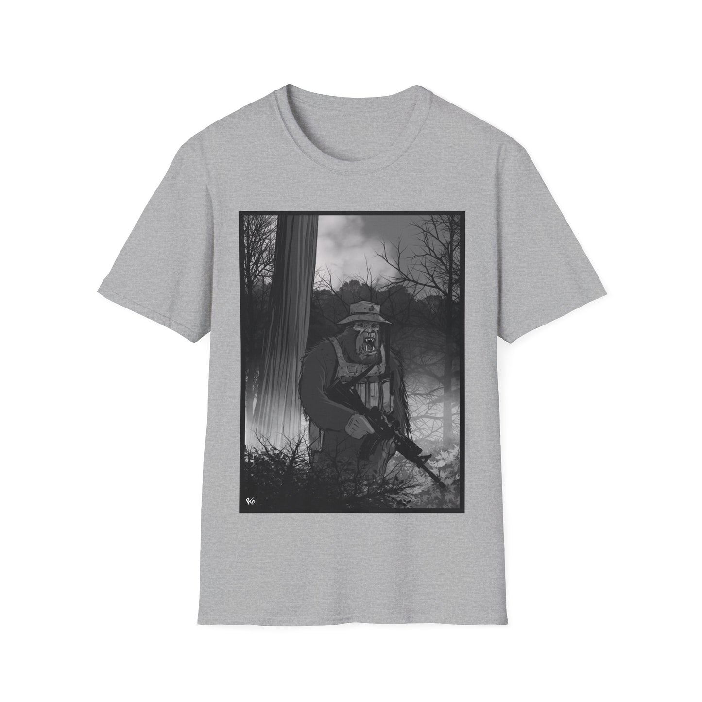 T-Shirt - Bigfoot Regrets Enlisting - Shampe