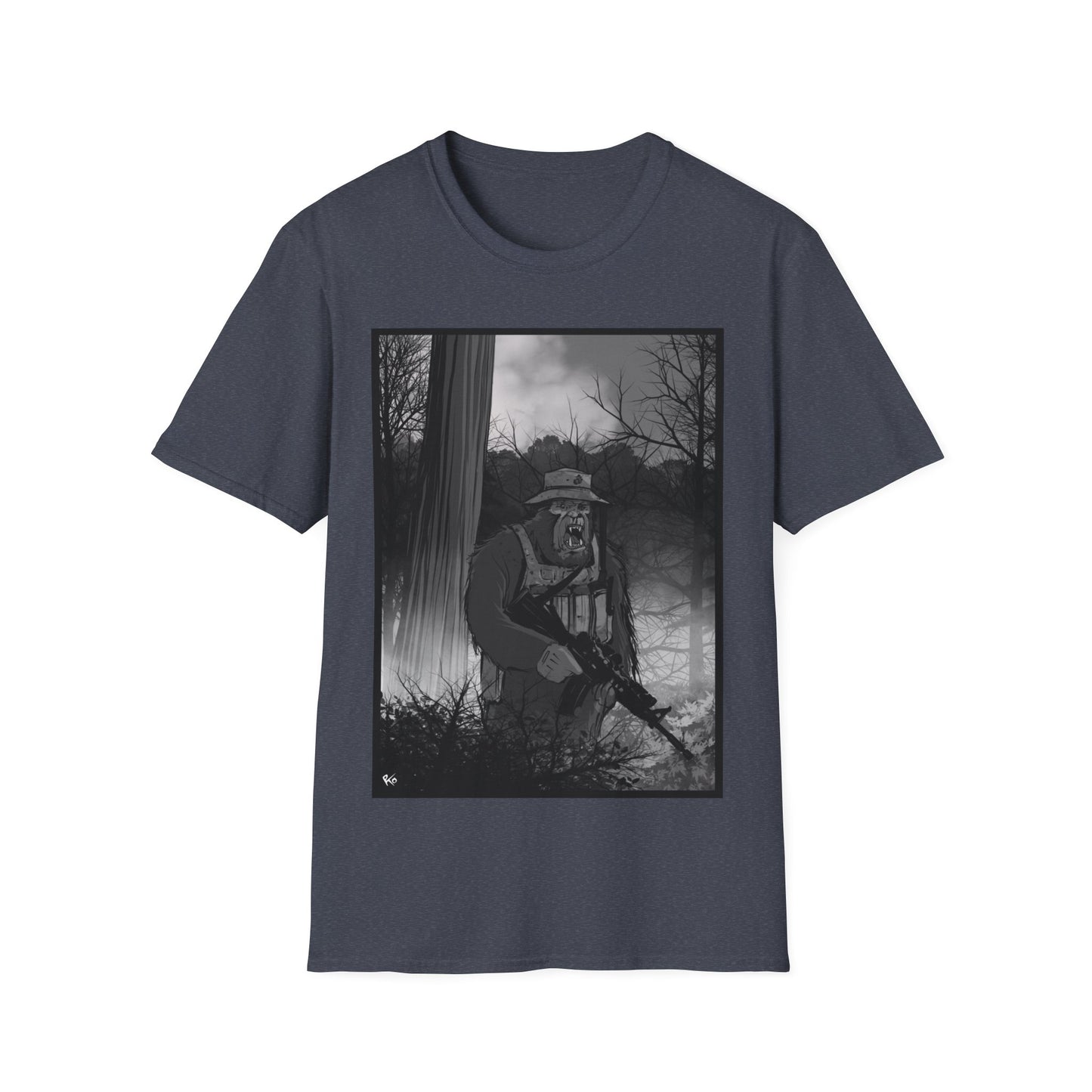 T-Shirt - Bigfoot Regrets Enlisting - Shampe