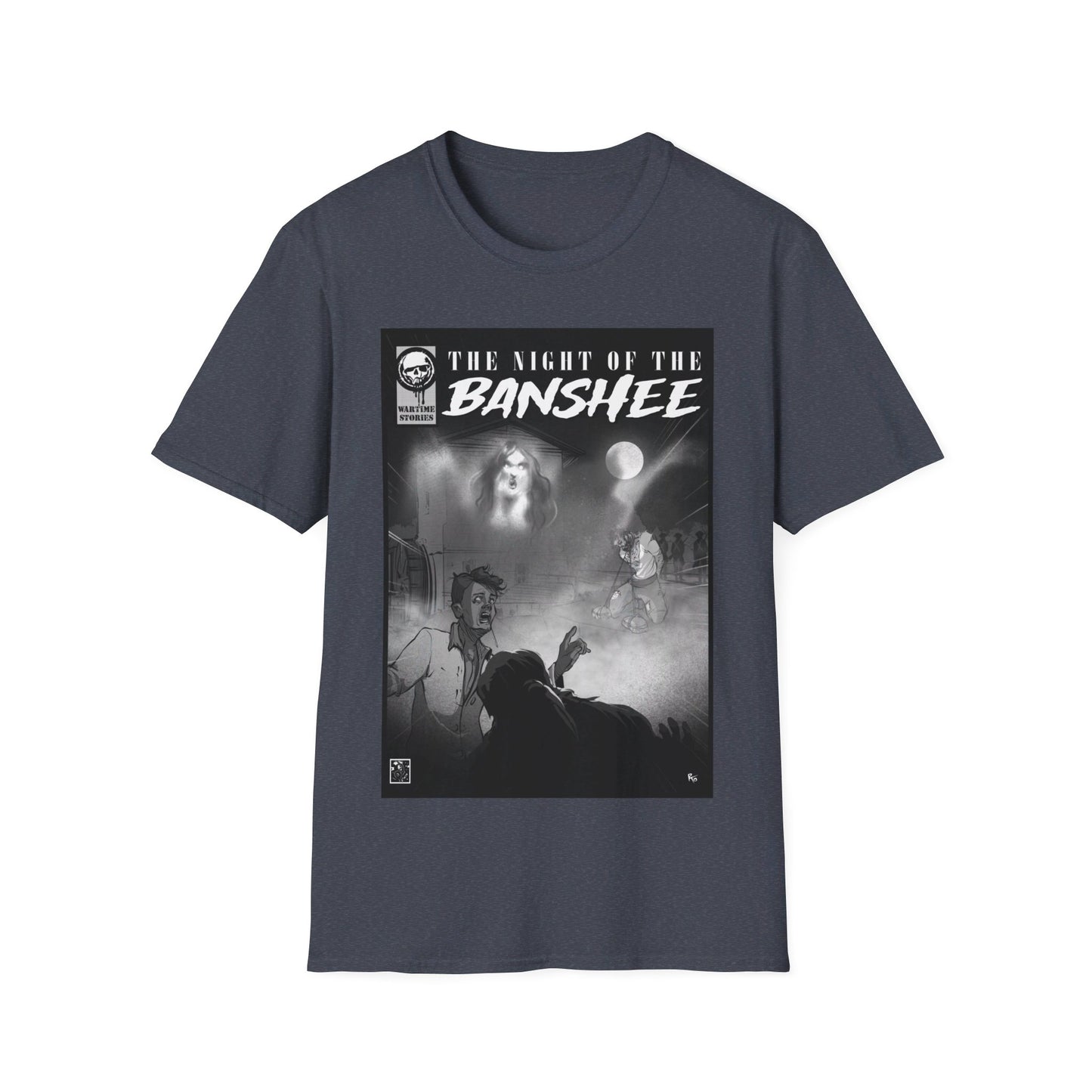 T-Shirt - The Banshee vs the British - Full Comic (Comic Book Style)