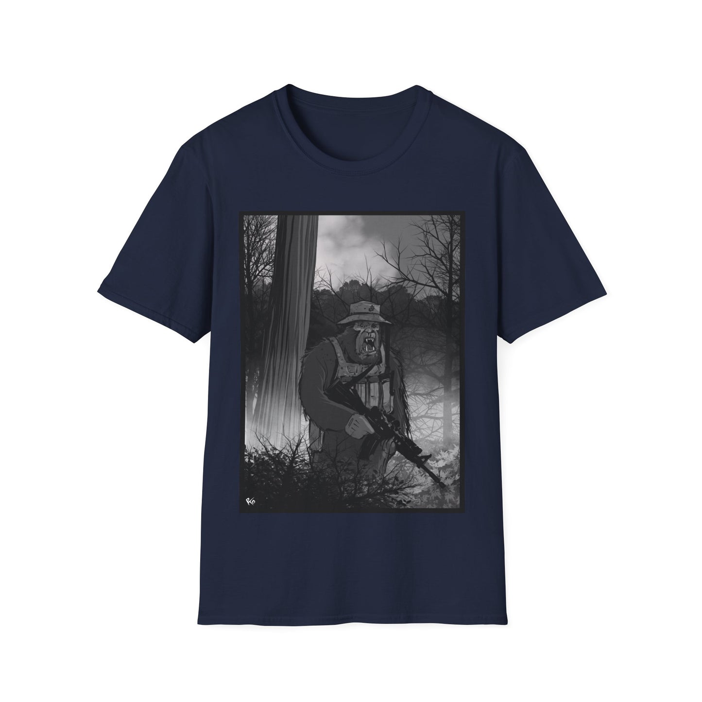 T-Shirt - Bigfoot Regrets Enlisting - Shampe