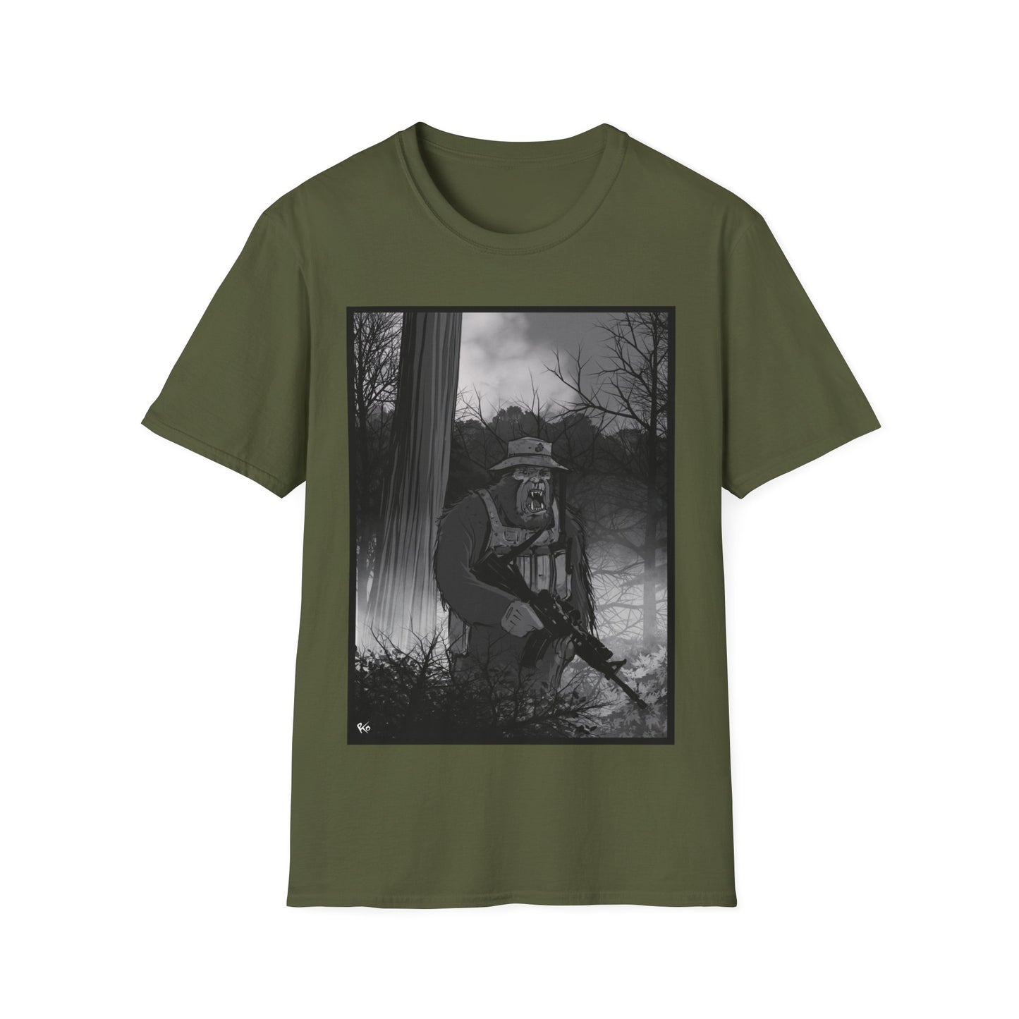 T-Shirt - Bigfoot Regrets Enlisting - Shampe