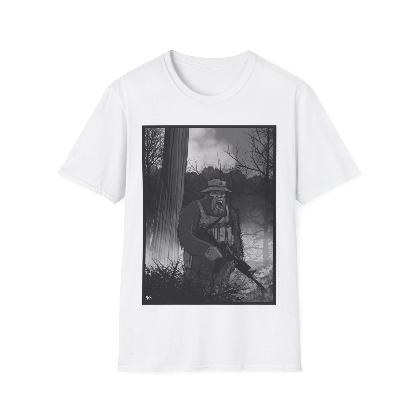 T-Shirt - Bigfoot Regrets Enlisting - Shampe