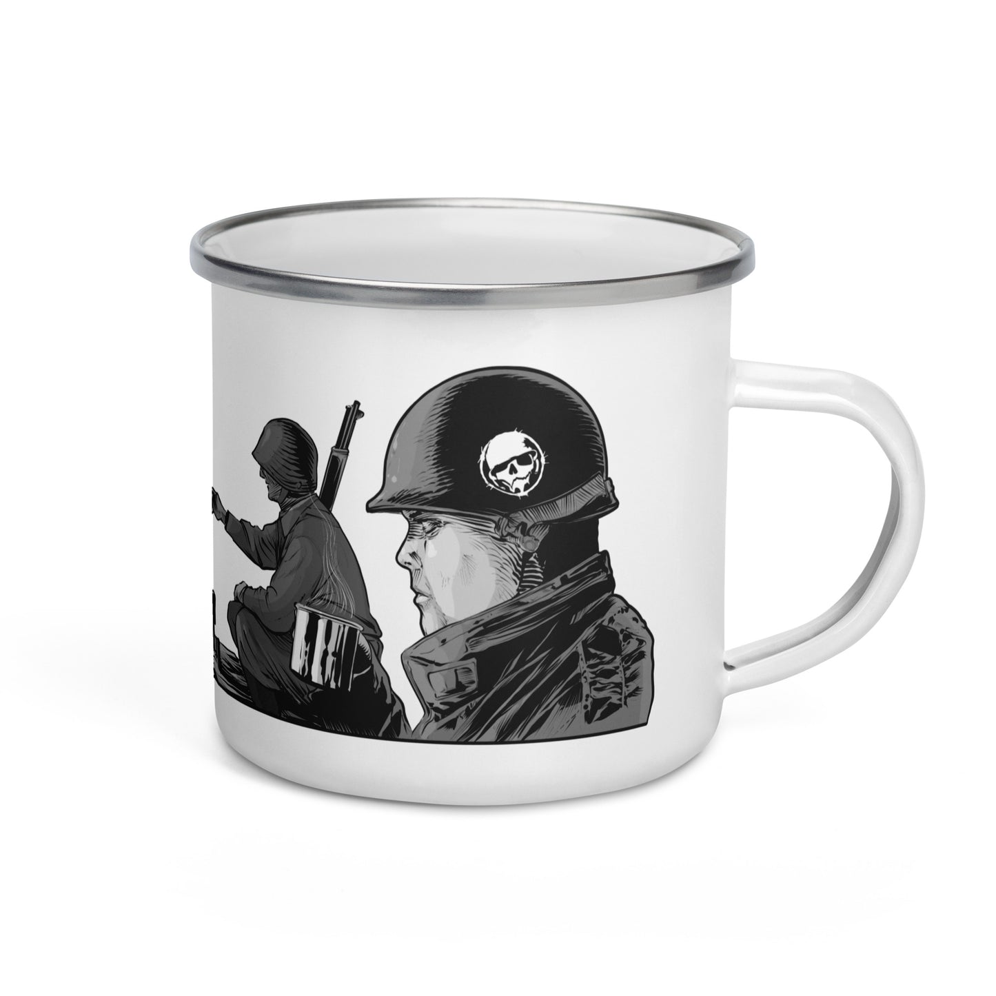 Mug - Enamel - The War Can Wait, I Need This