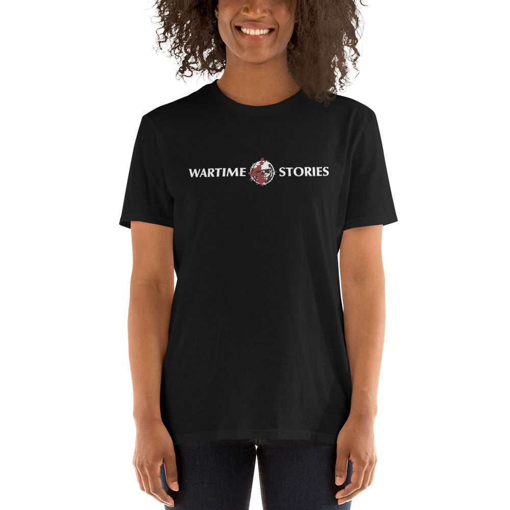 Logo T-Shirt  - Wartime Stories (Spatter) - Short-Sleeve Unisex