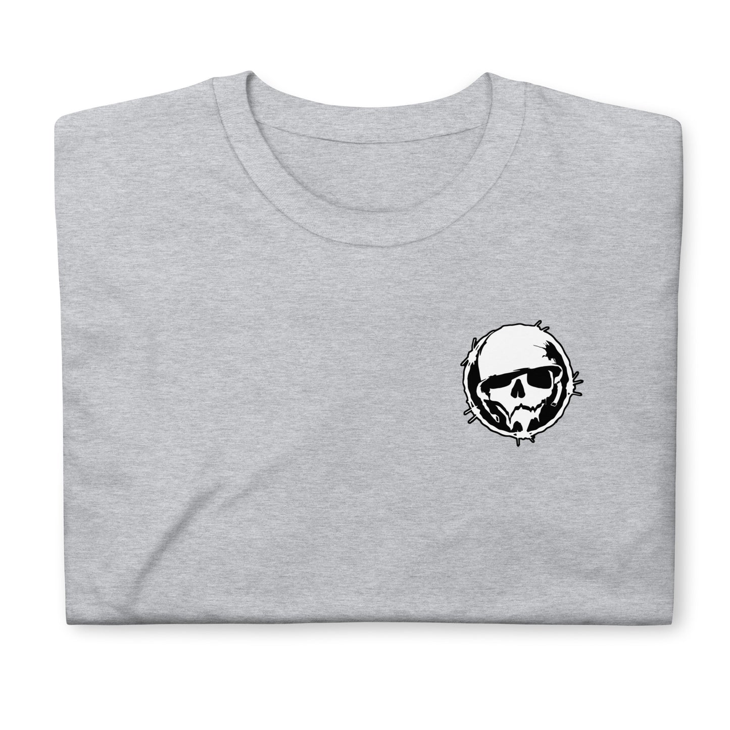 Logo T-Shirt  - Combat Skully Emblem (Print)