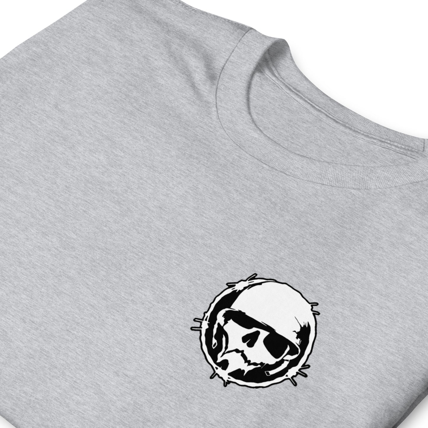 Logo T-Shirt  - Combat Skully Emblem (Print)