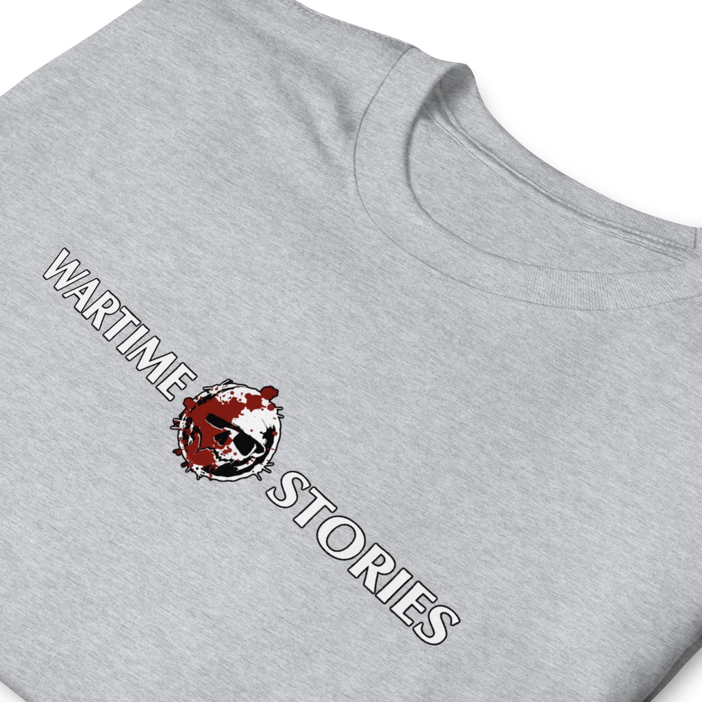 Logo T-Shirt  - Wartime Stories (Spatter) - Short-Sleeve Unisex