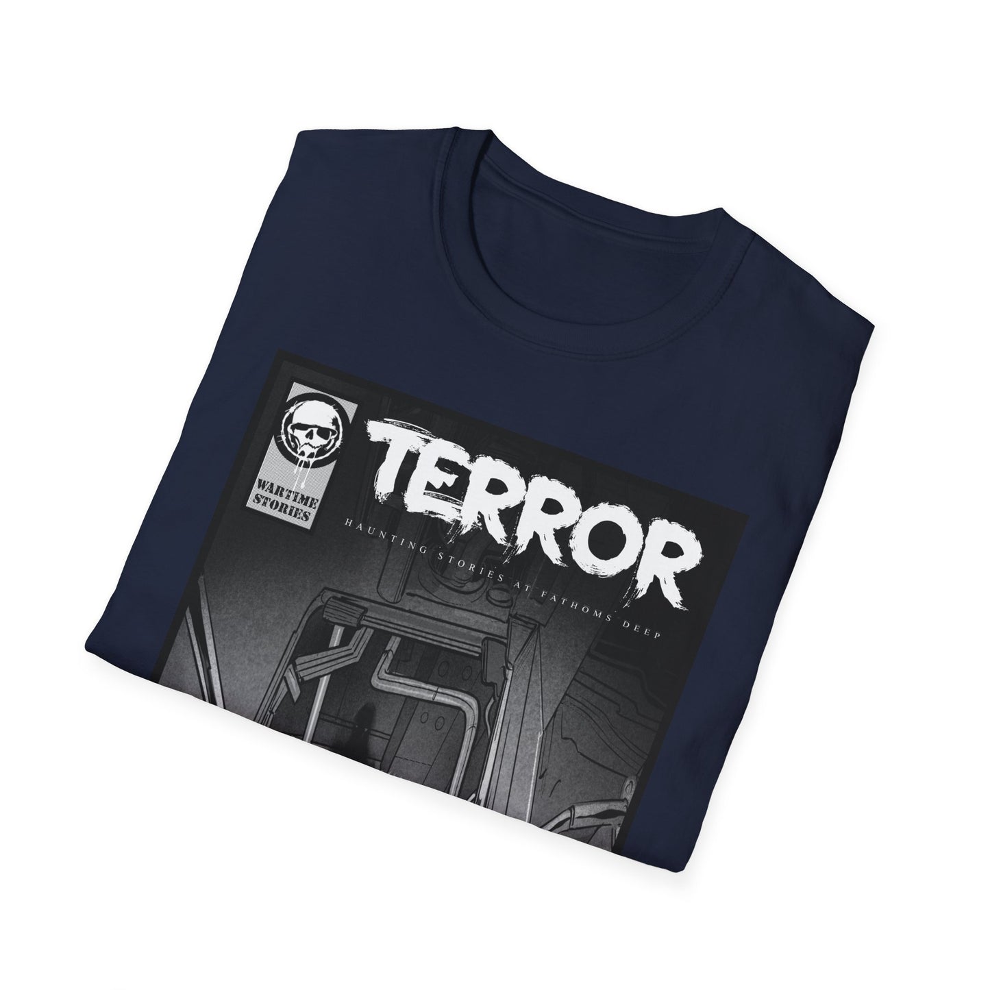 T-Shirt - Terror in the Deep - Shaft Alley (Comic Book Style)