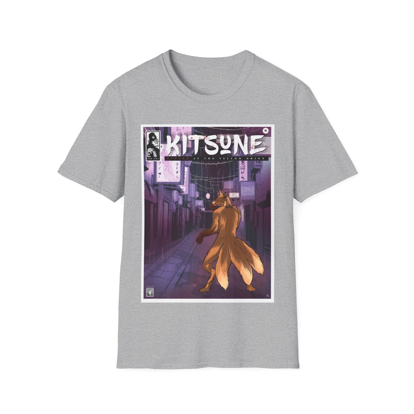 T-Shirt - The Kitsune (Comic Book Style)