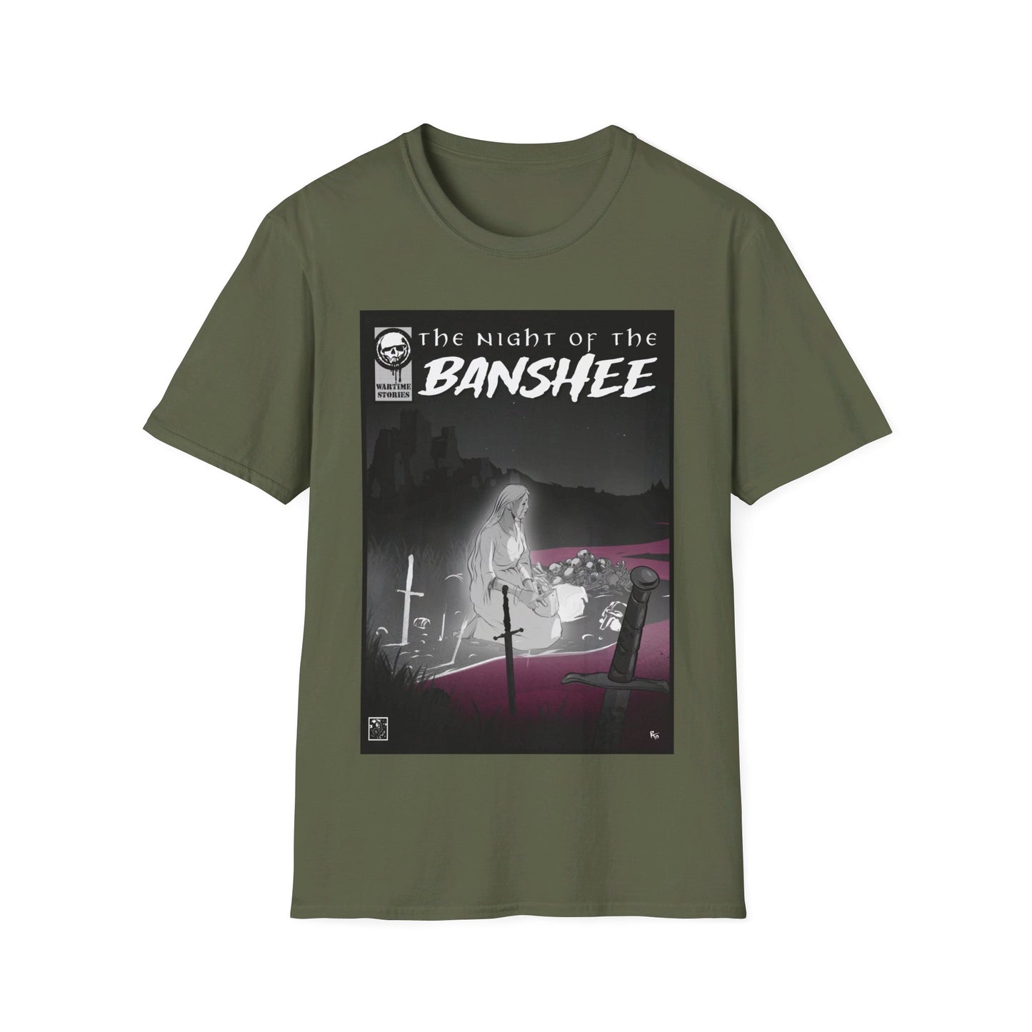 T-Shirt - The Banshee's Wail (Comic Book Style)