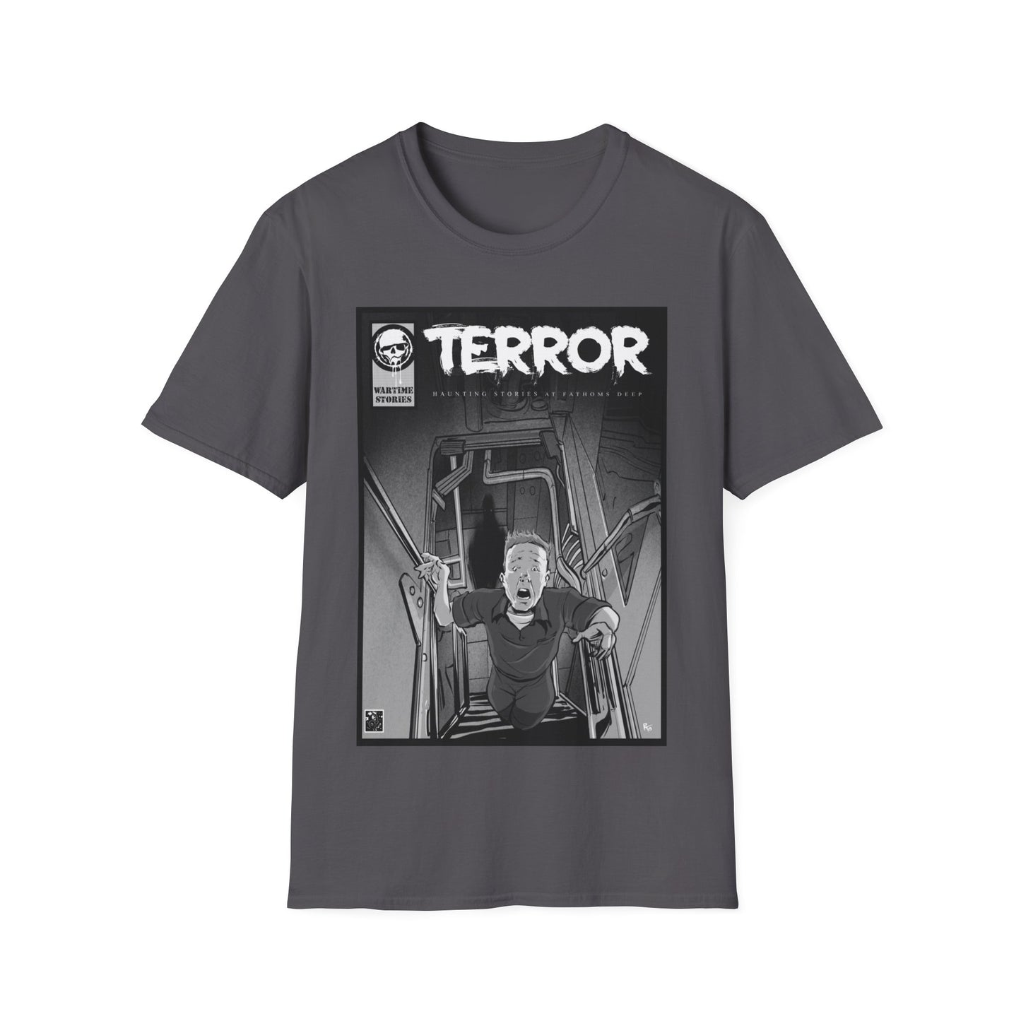 T-Shirt - Terror in the Deep - Shaft Alley (Comic Book Style)