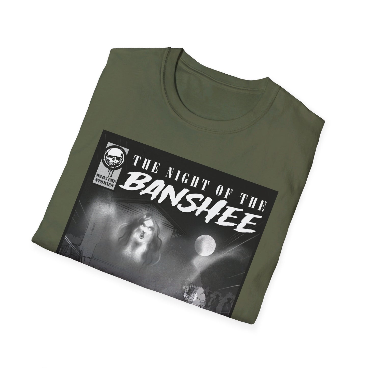 T-Shirt - The Banshee vs the British - Full Comic (Comic Book Style)