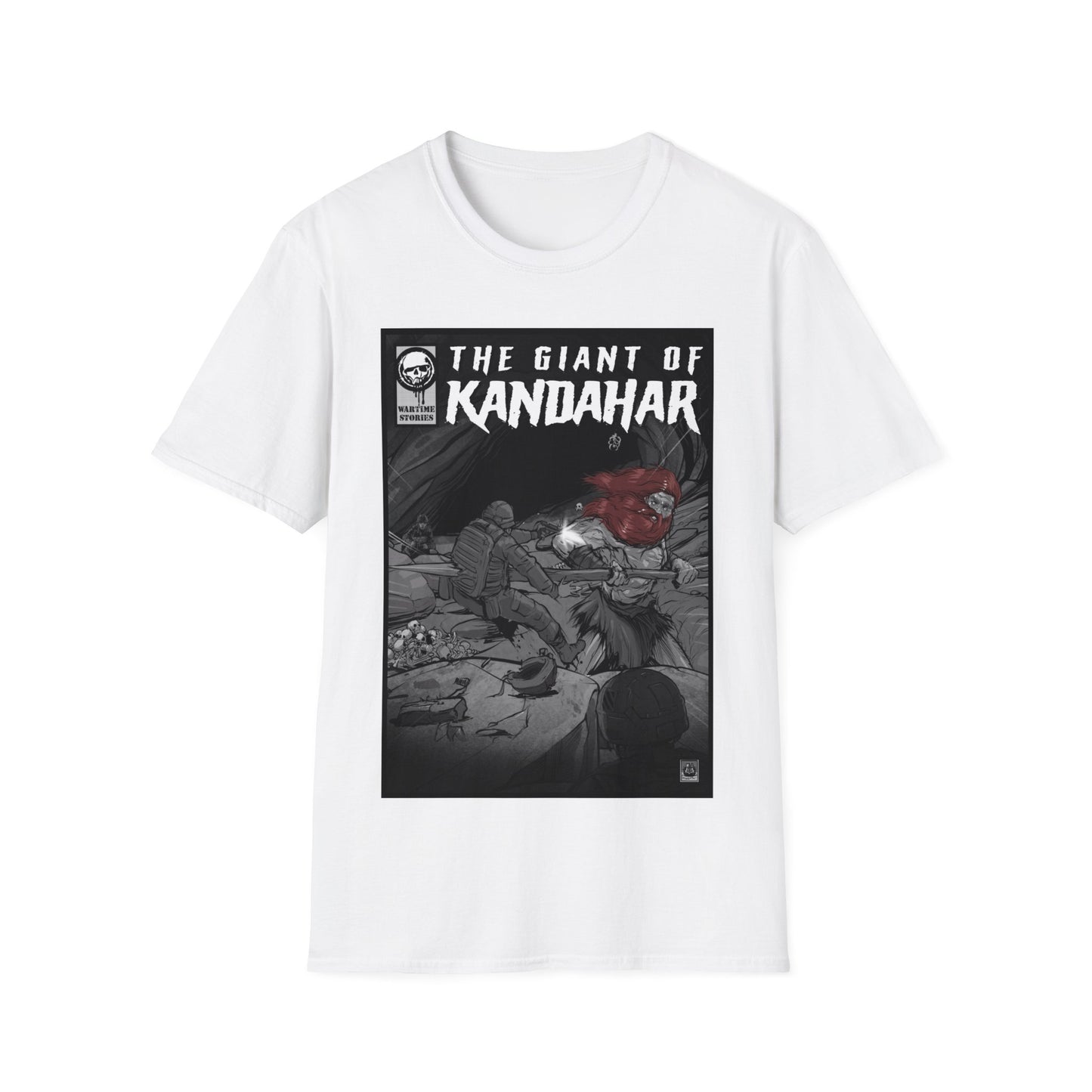 T-Shirt - Kandahar Giant - The Encounter (Comic Book Style)