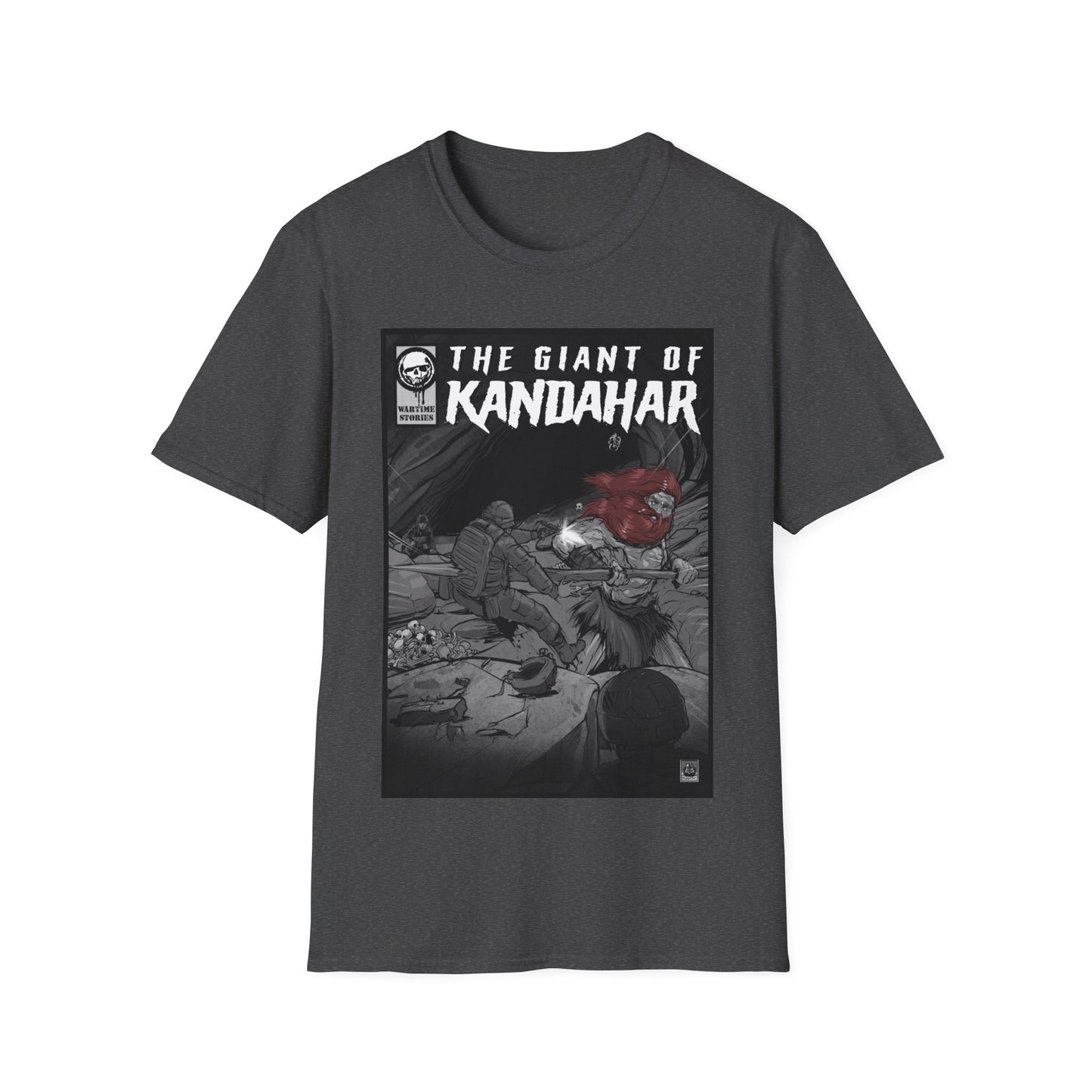 T-Shirt - Kandahar Giant - The Encounter (Comic Book Style)