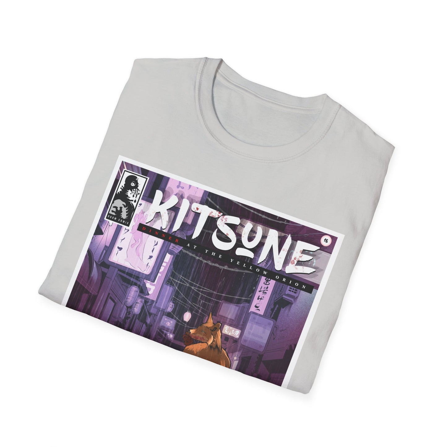 T-Shirt - The Kitsune (Comic Book Style)