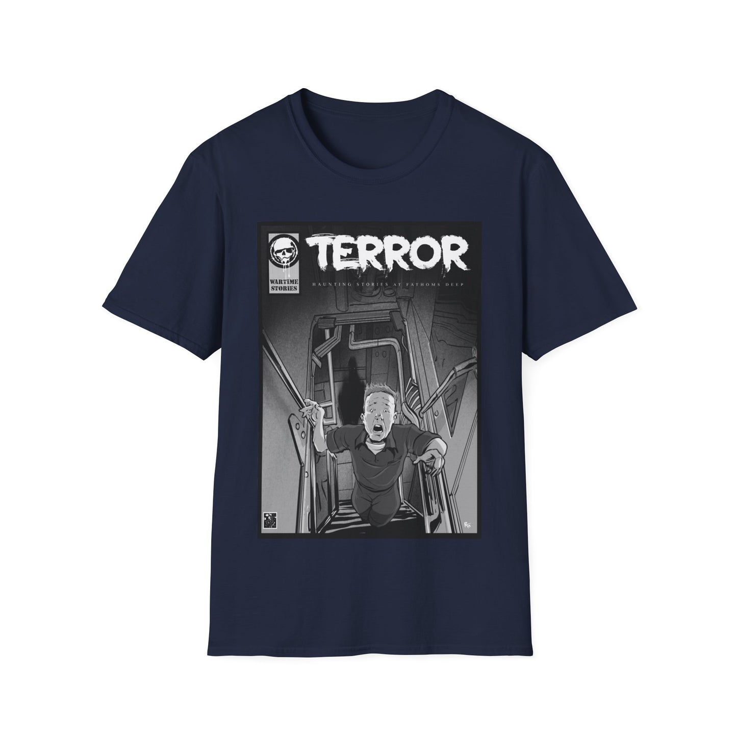 T-Shirt - Terror in the Deep - Shaft Alley (Comic Book Style)