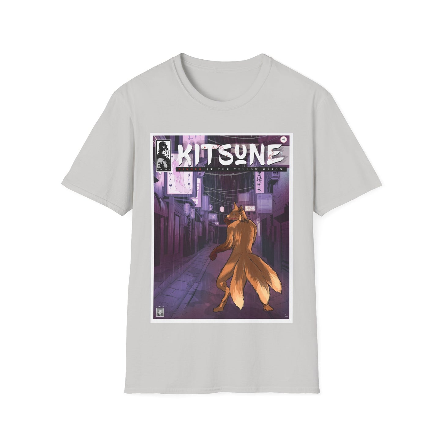 T-Shirt - The Kitsune (Comic Book Style)