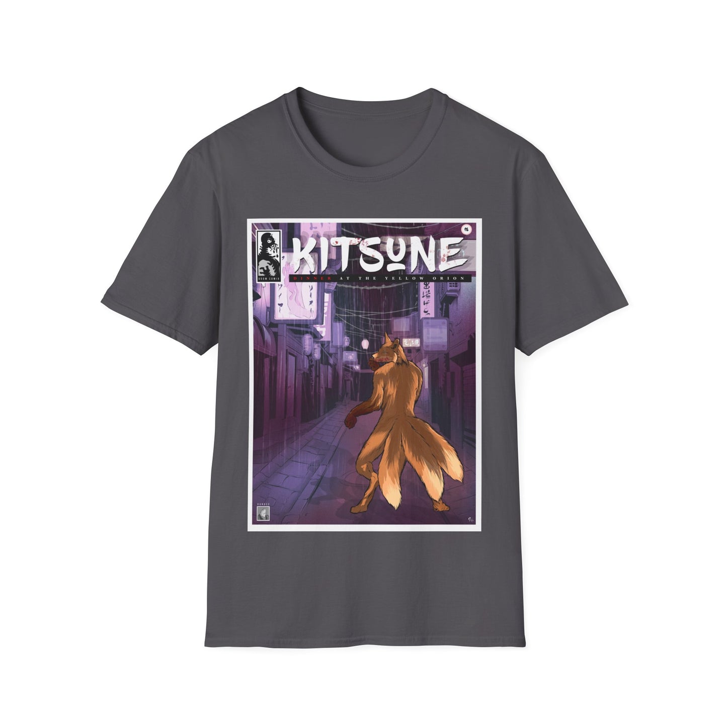 T-Shirt - The Kitsune (Comic Book Style)