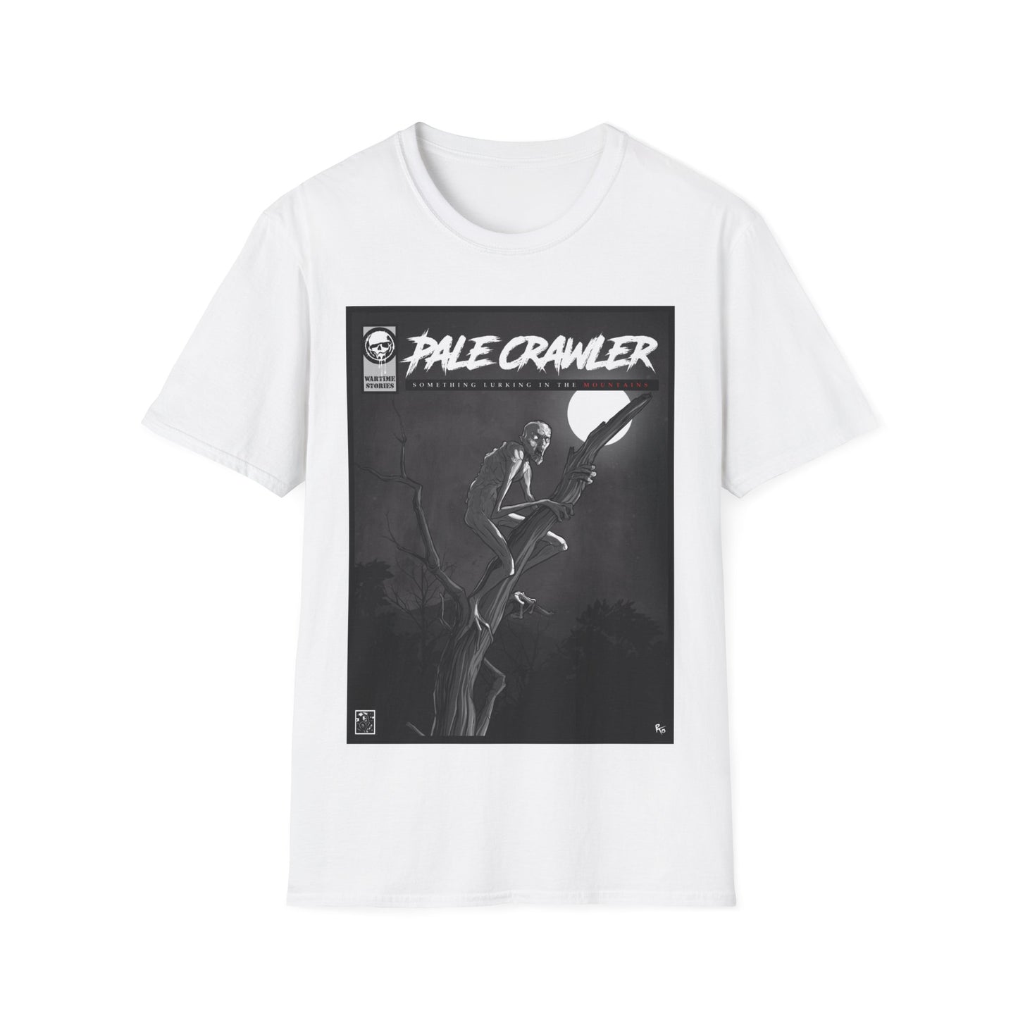 T-Shirt - Pale Crawler (Comic Book Style)