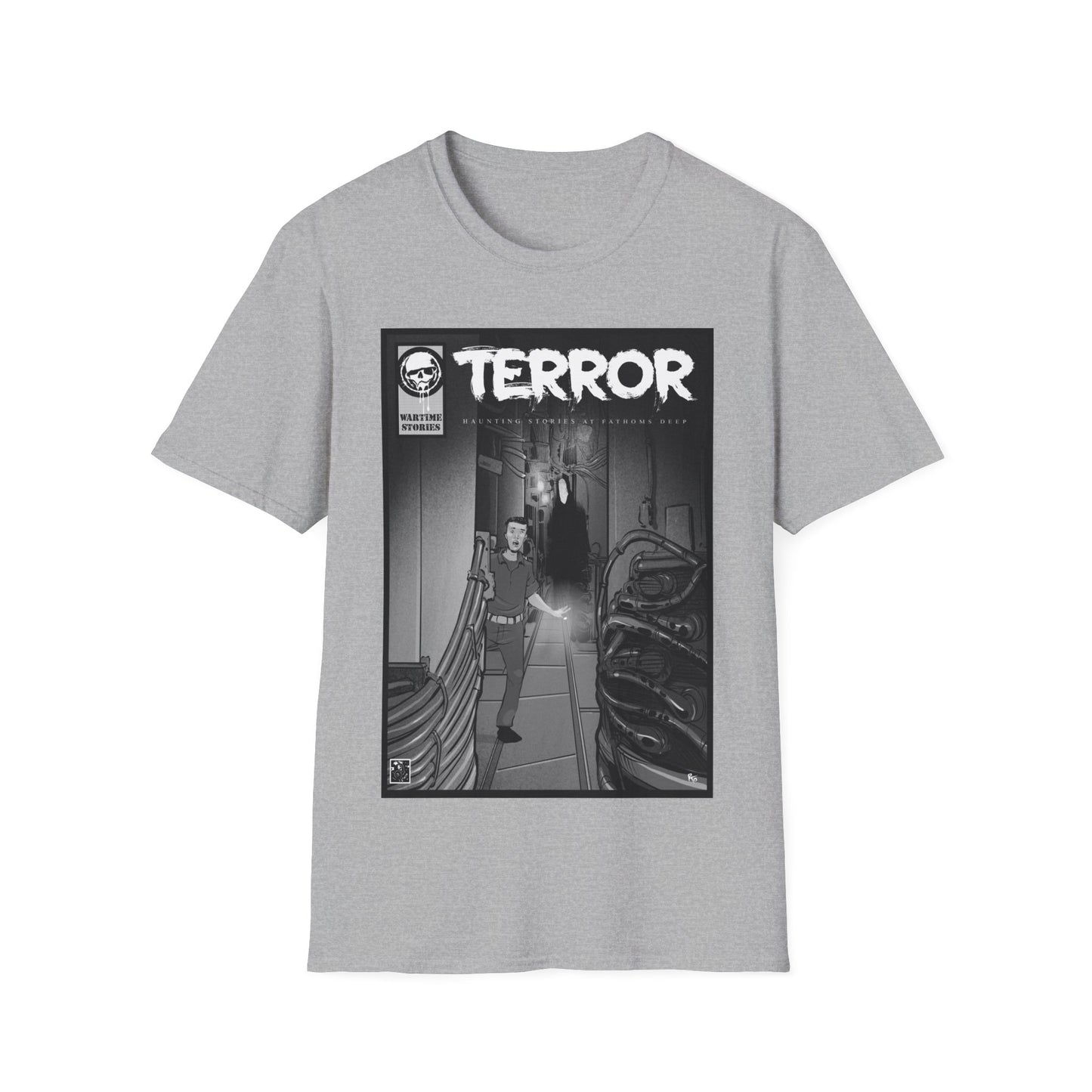 T-Shirt - Terror in the Deep - Missile Compartment (Comic Book Style)