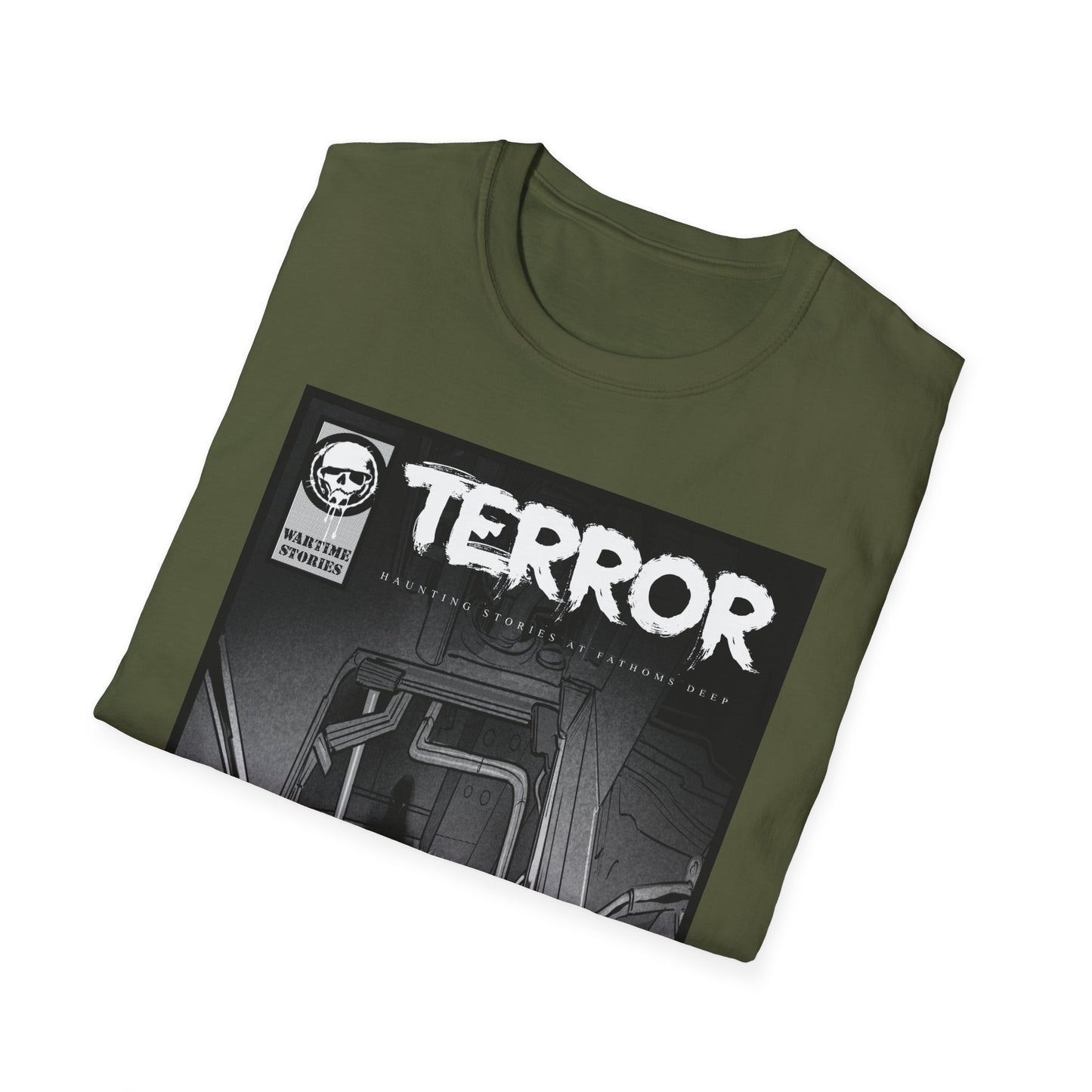 T-Shirt - Terror in the Deep - Shaft Alley (Comic Book Style)