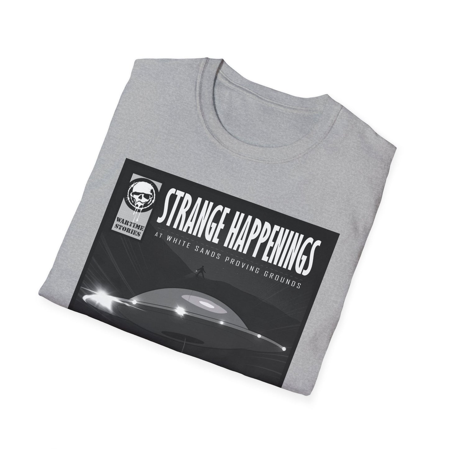 T-Shirt - White Sands Proving Grounds - Abduction (Comic Book Style)