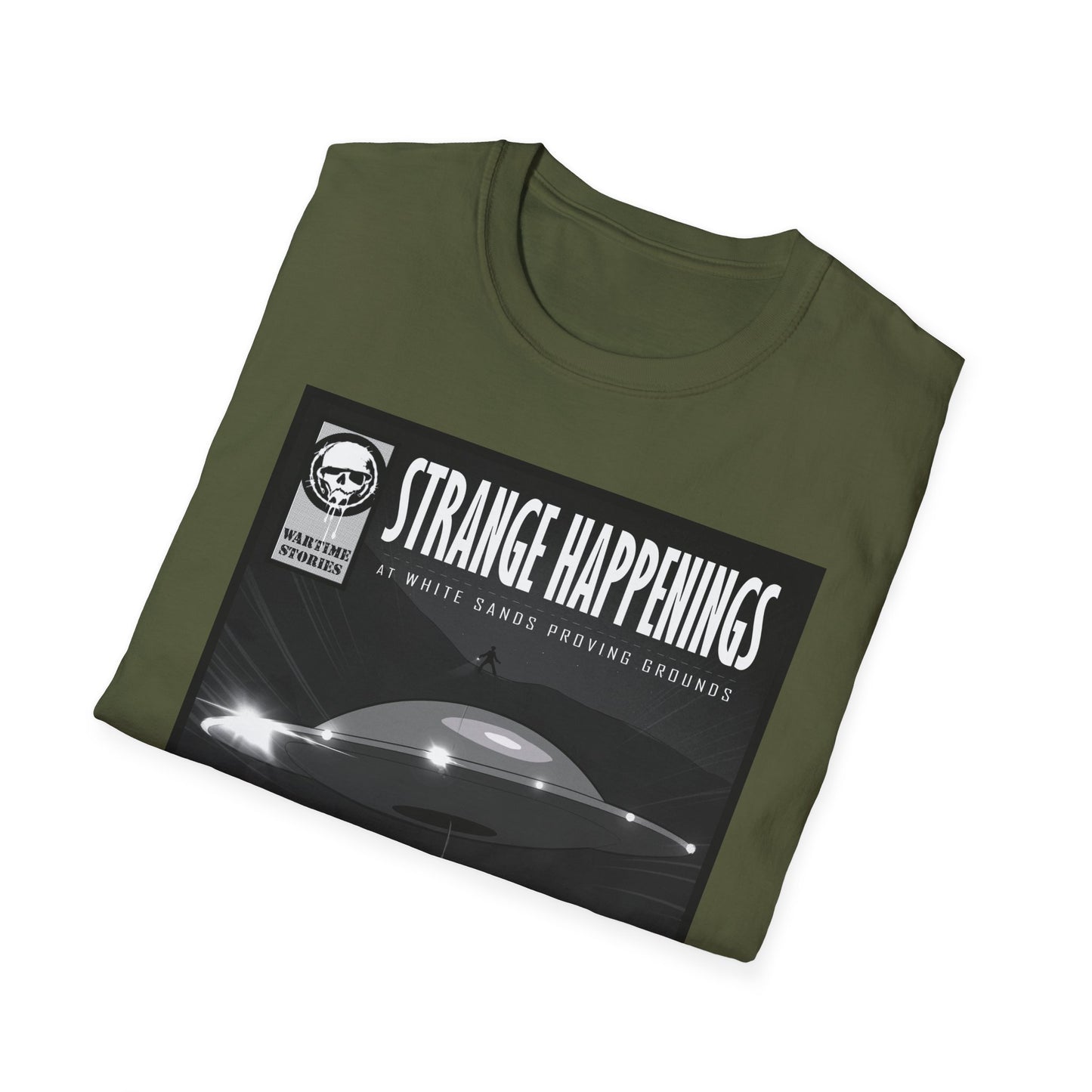 T-Shirt - White Sands Proving Grounds - Abduction (Comic Book Style)