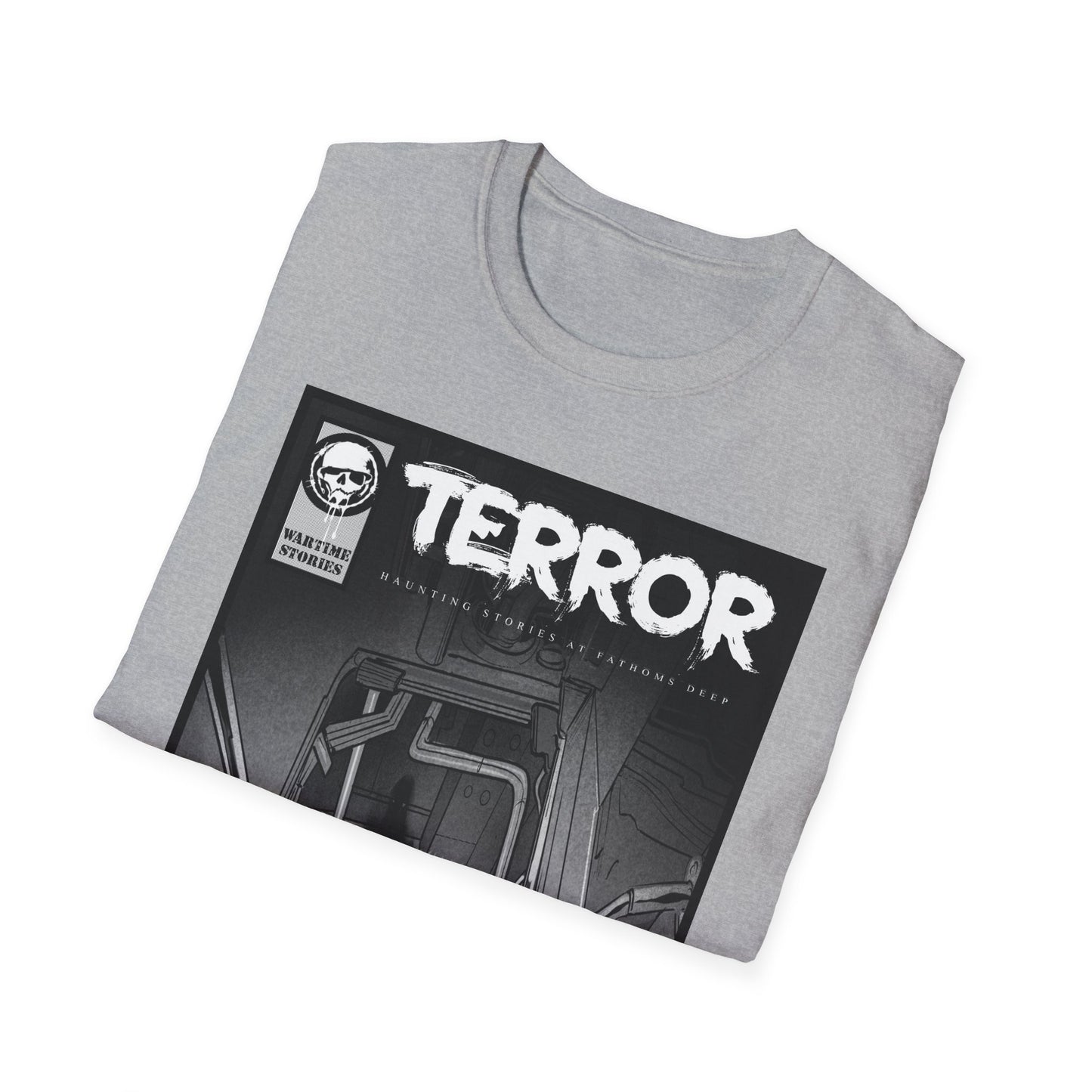 T-Shirt - Terror in the Deep - Shaft Alley (Comic Book Style)