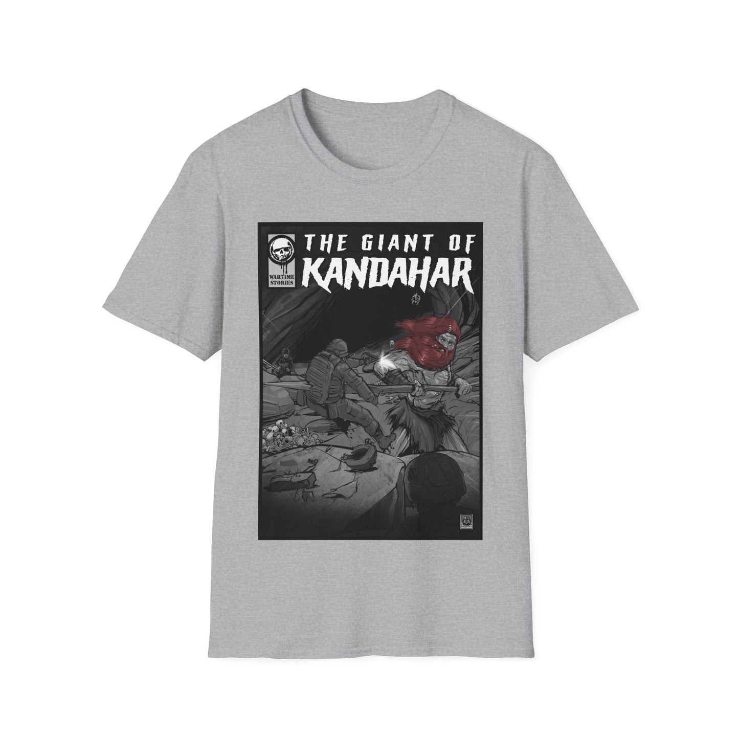 T-Shirt - Kandahar Giant - The Encounter (Comic Book Style)