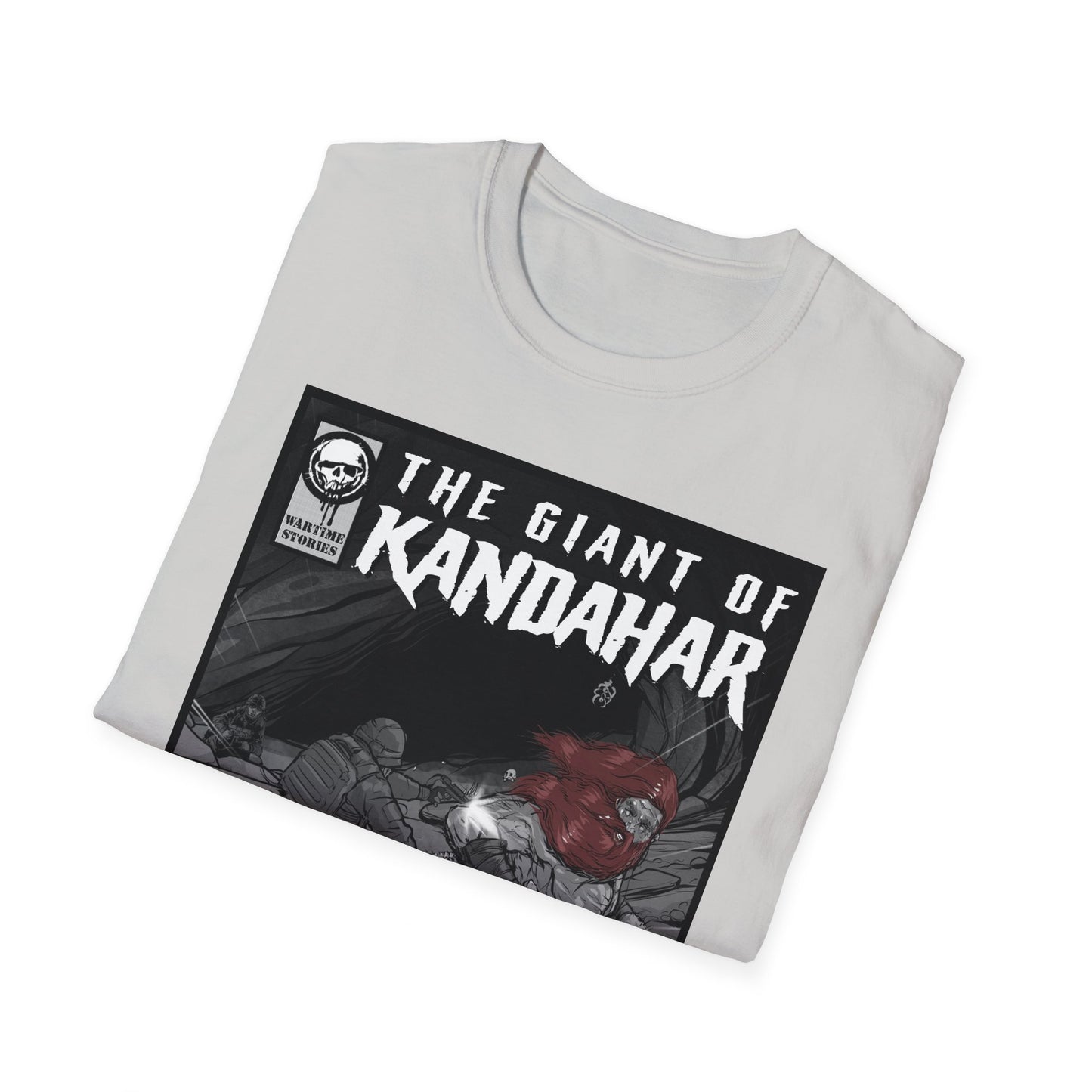 T-Shirt - Kandahar Giant - The Encounter (Comic Book Style)