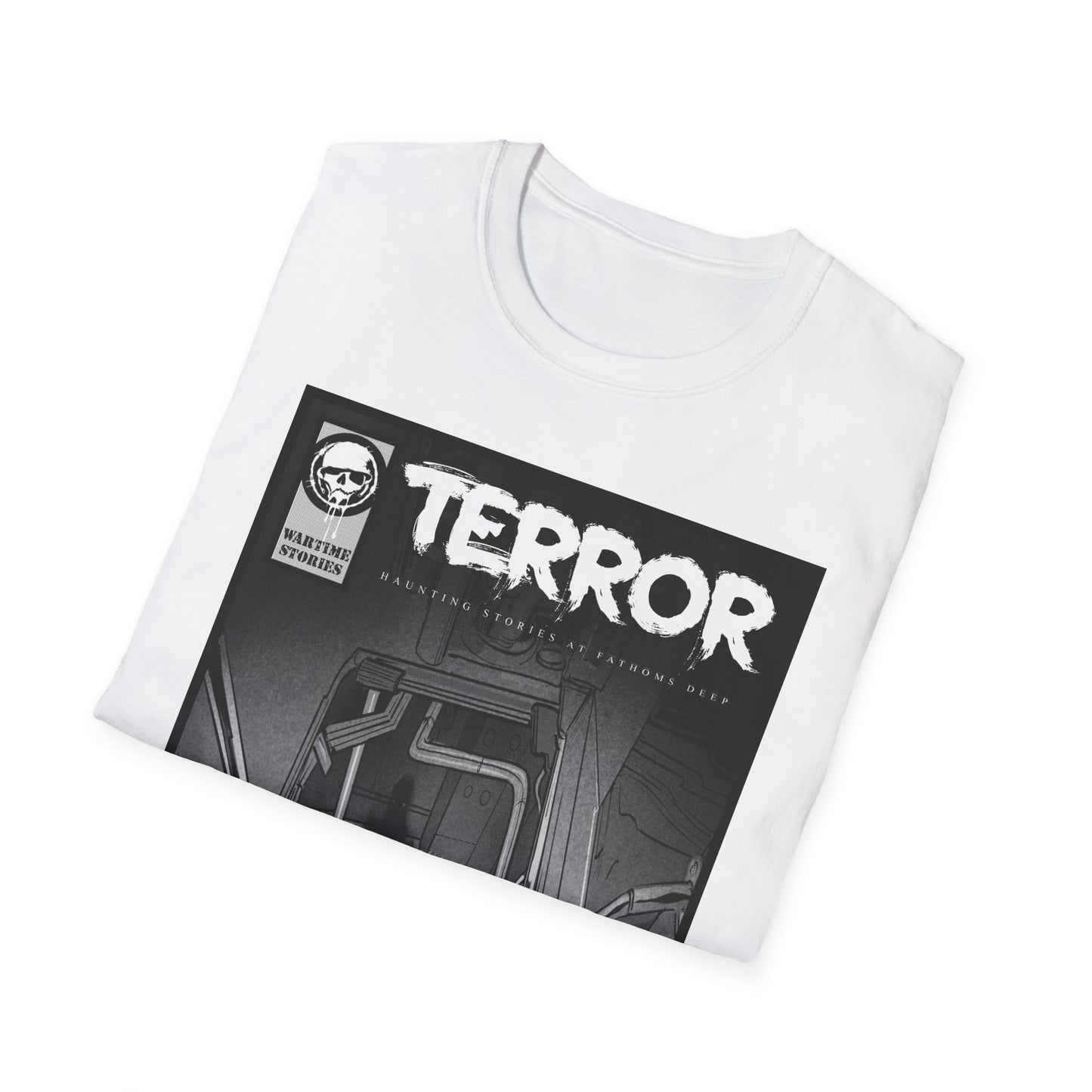 T-Shirt - Terror in the Deep - Shaft Alley (Comic Book Style)