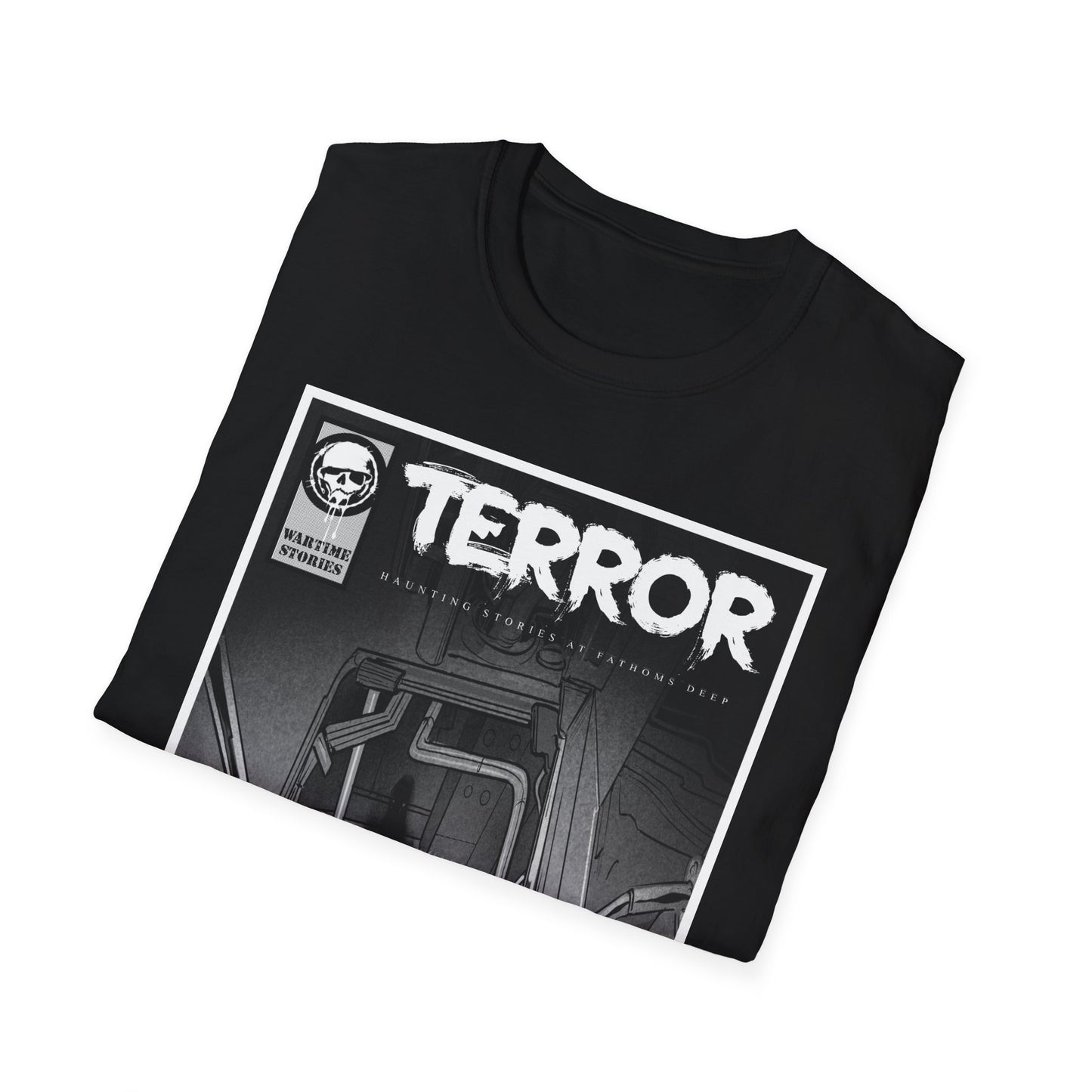 T-Shirt - Terror in the Deep - Shaft Alley (Comic Book Style)