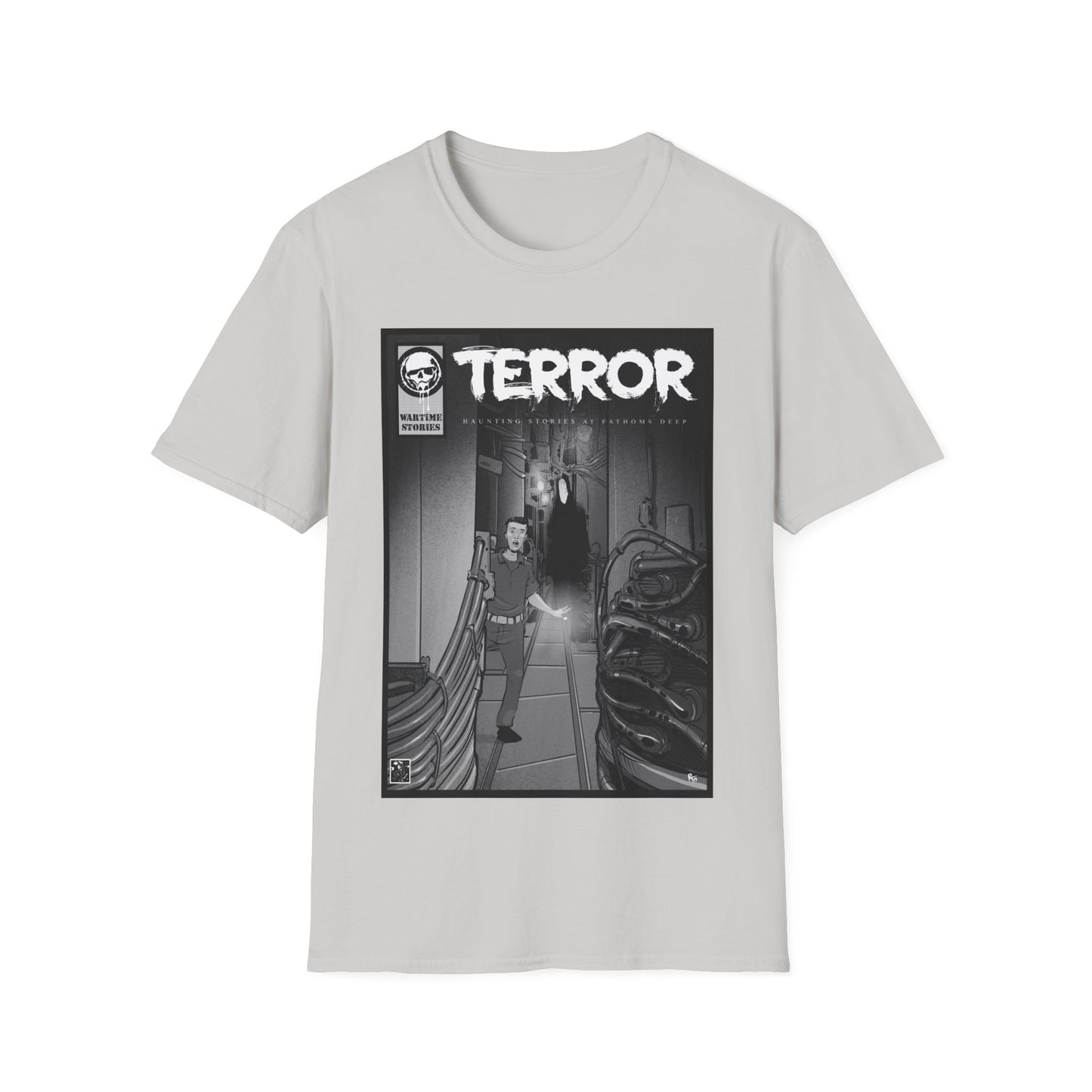 T-Shirt - Terror in the Deep - Missile Compartment (Comic Book Style)