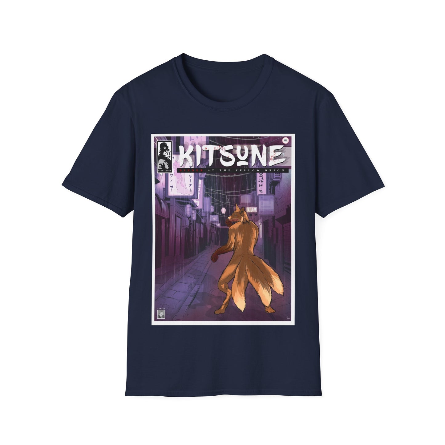 T-Shirt - The Kitsune (Comic Book Style)