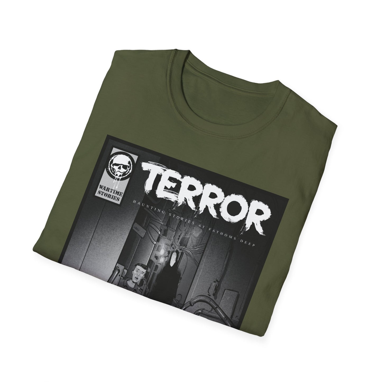 T-Shirt - Terror in the Deep - Missile Compartment (Comic Book Style)