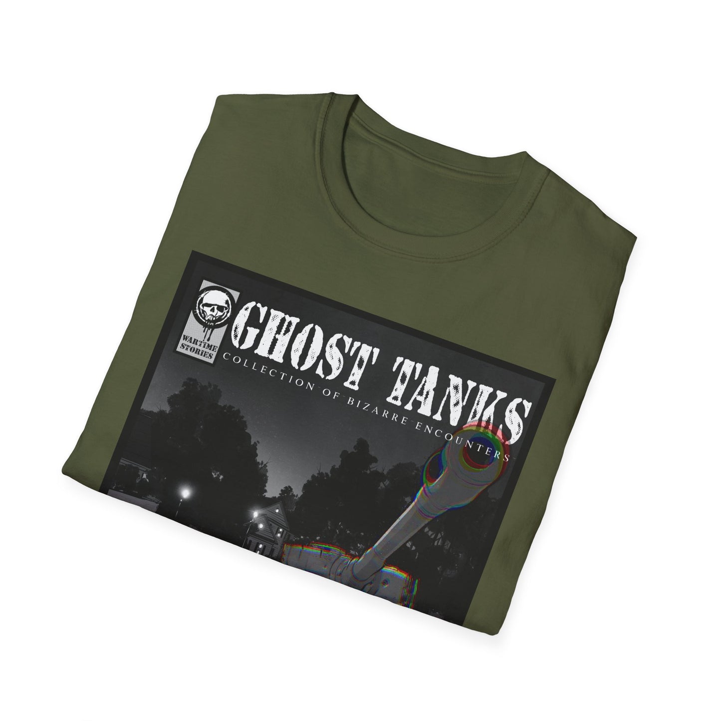 T-Shirt - Ghost Tank (Comic Book Style)