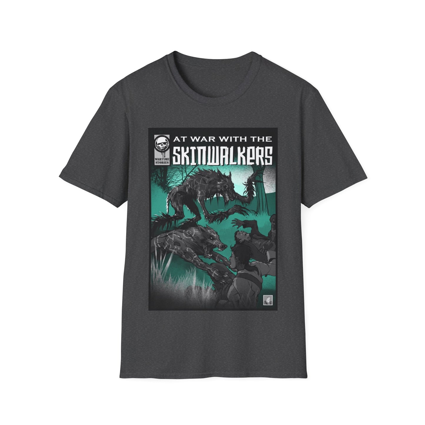 T-Shirt - Skinwalkers - At War With The Skinwalkers (Comic Book Style)