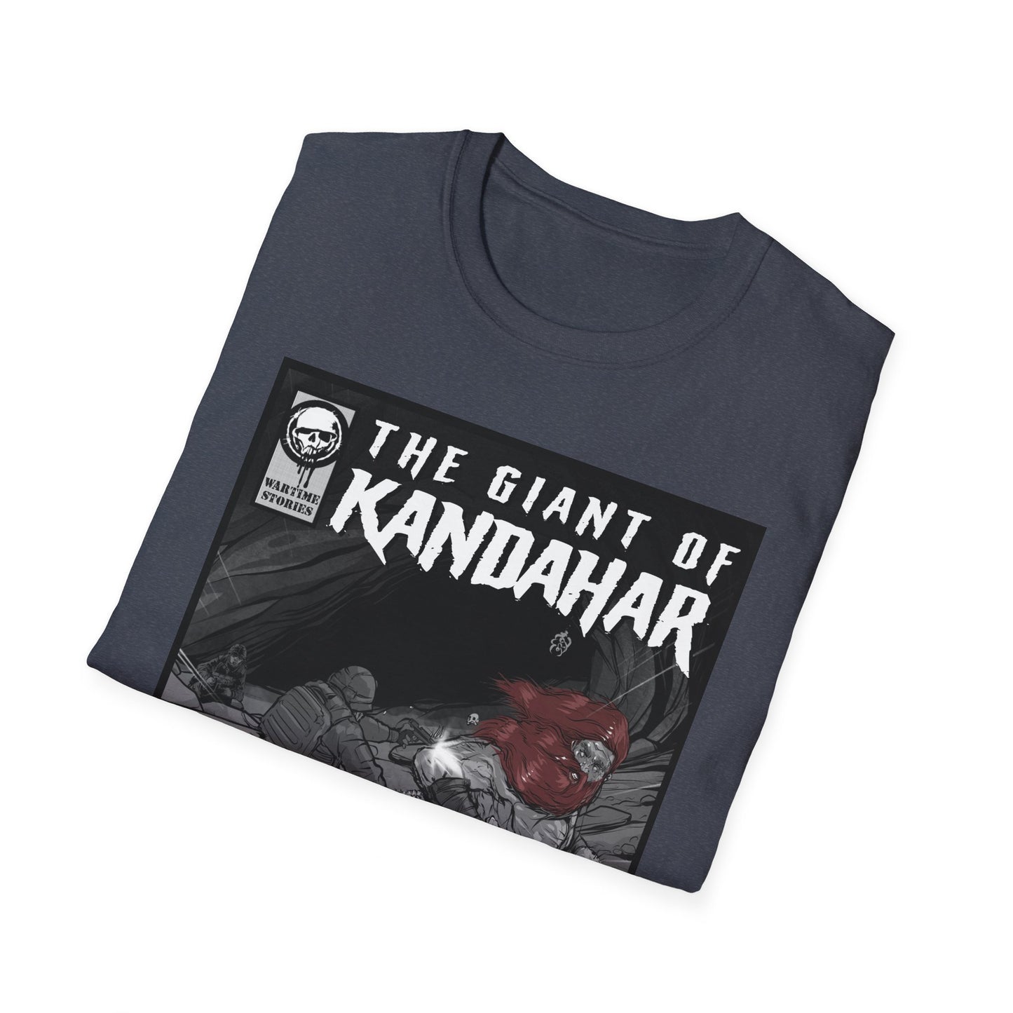 T-Shirt - Kandahar Giant - The Encounter (Comic Book Style)