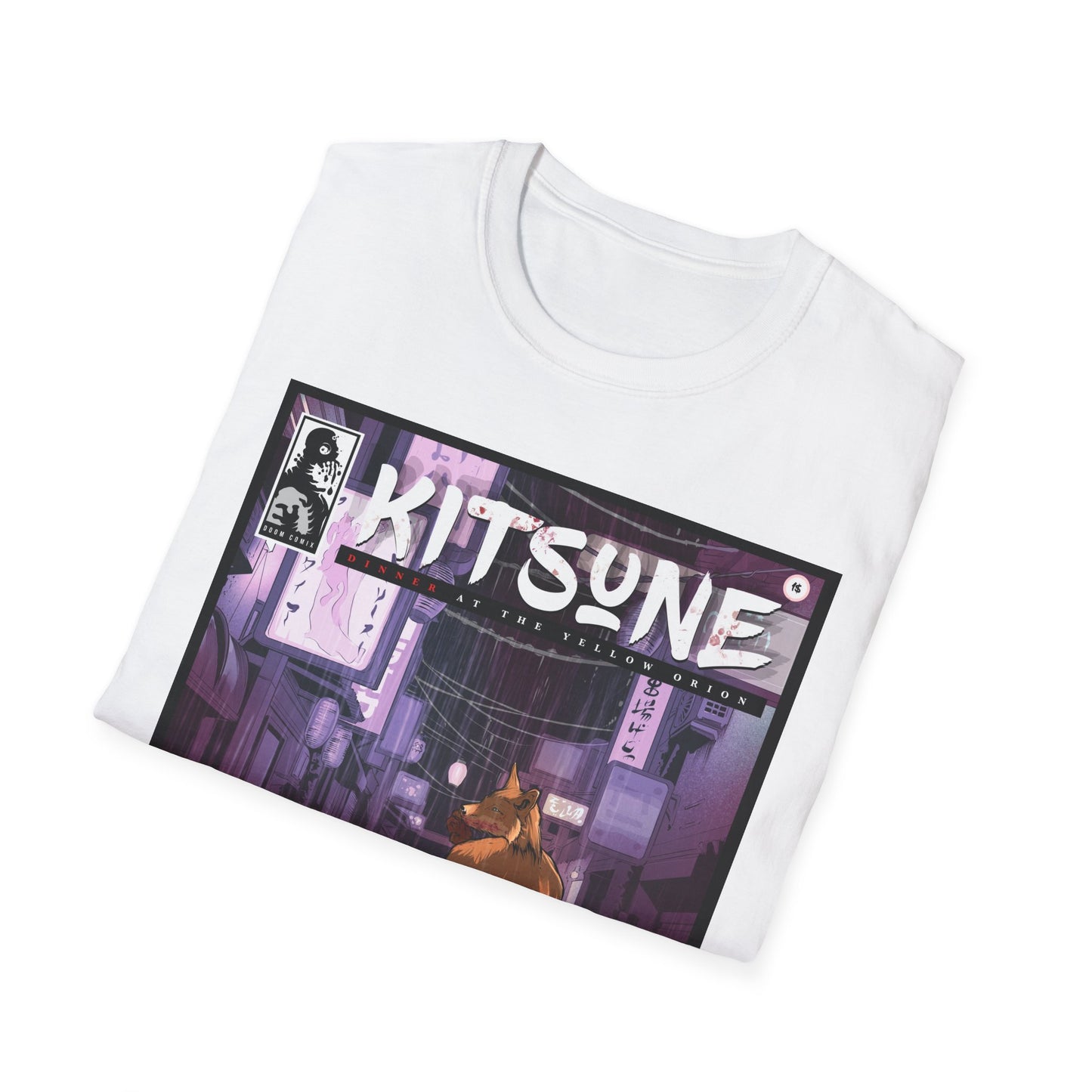 T-Shirt - The Kitsune (Comic Book Style)