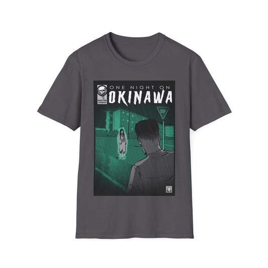 T-Shirt - Okinawa - The Girl at the Barracks (Comic Book Style)