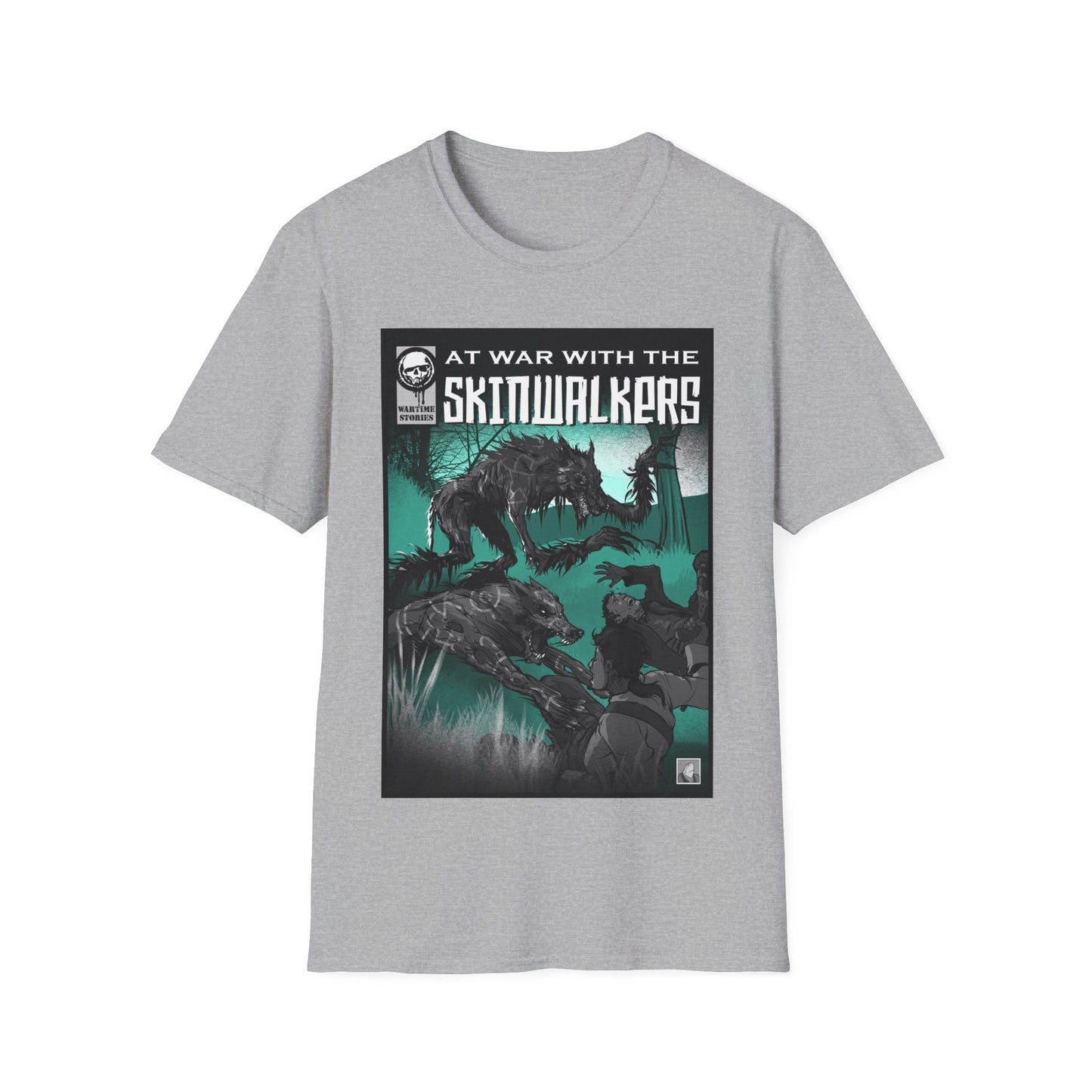 T-Shirt - Skinwalkers - At War With The Skinwalkers (Comic Book Style)