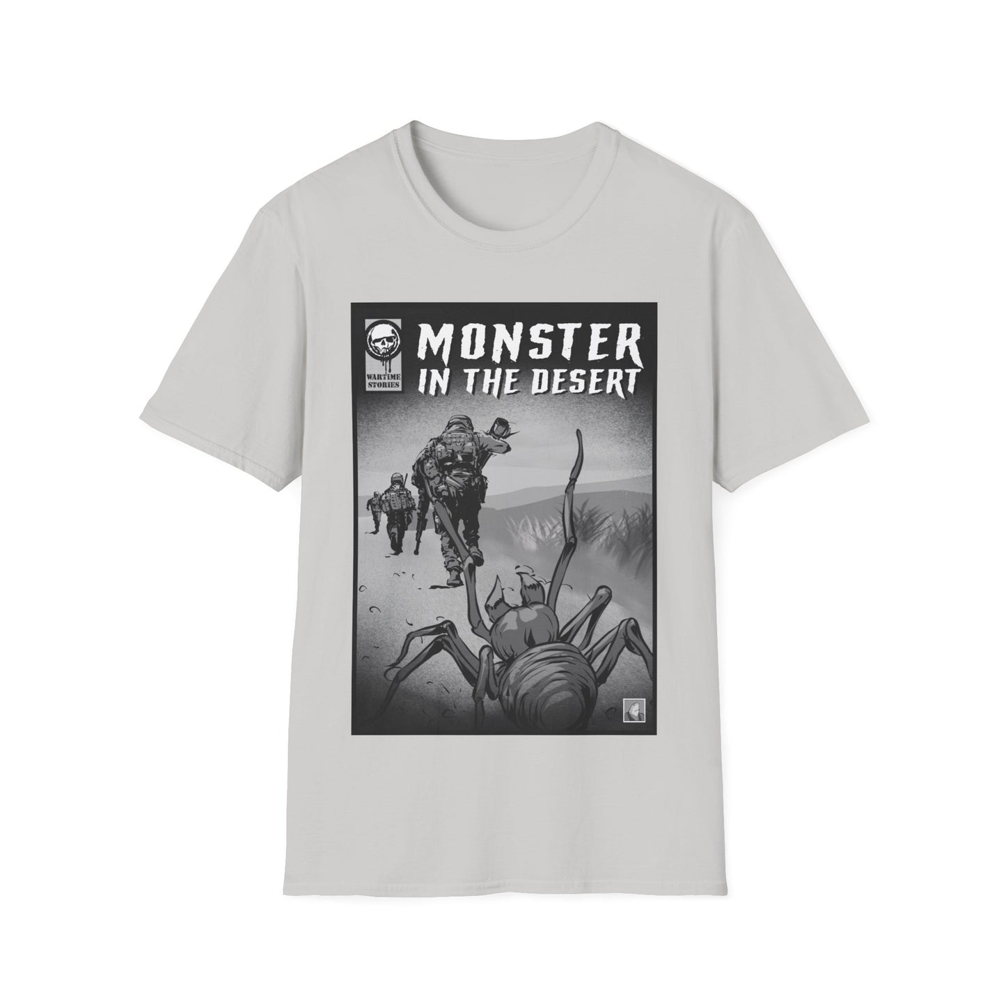 T-Shirt - Spiders - Camel Spider Attack (Comic Book Style)