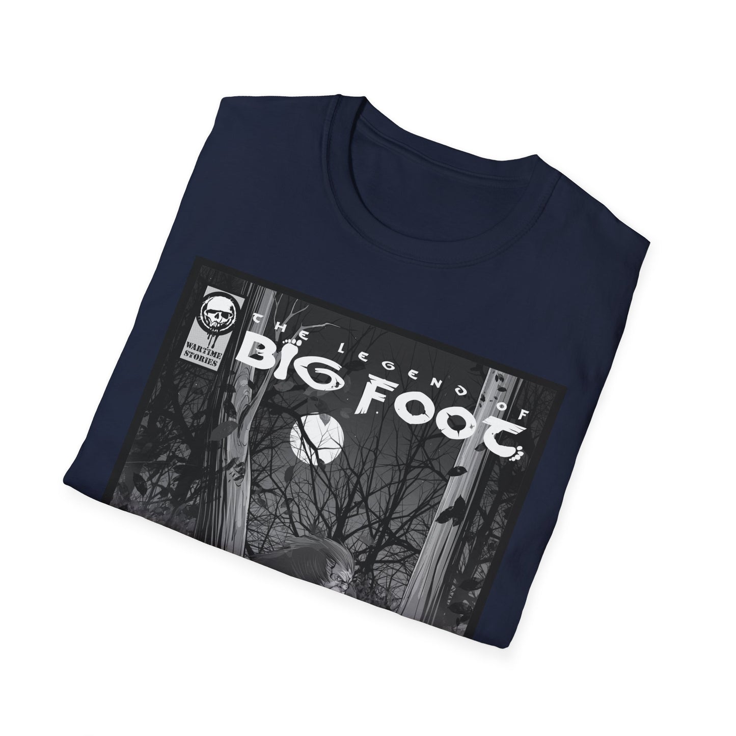 T-Shirt - Legend of Bigfoot - Shampe - (Comic Book Style)