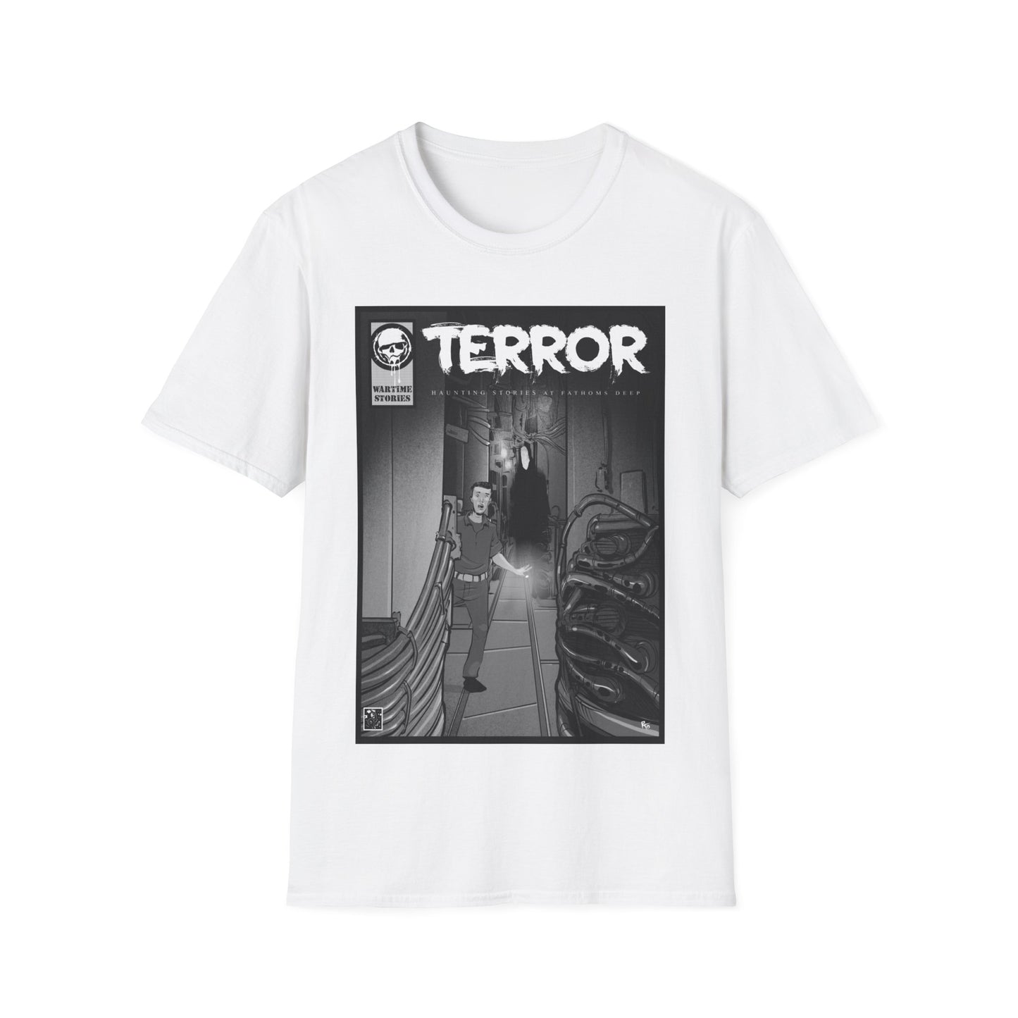 T-Shirt - Terror in the Deep - Missile Compartment (Comic Book Style)