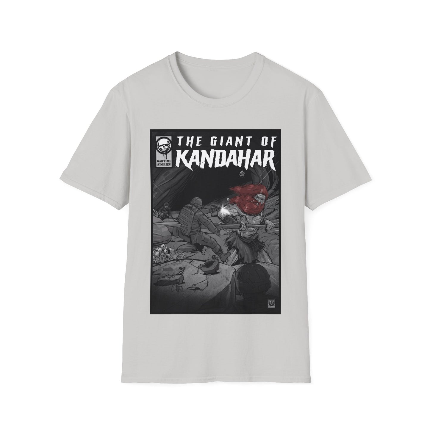 T-Shirt - Kandahar Giant - The Encounter (Comic Book Style)