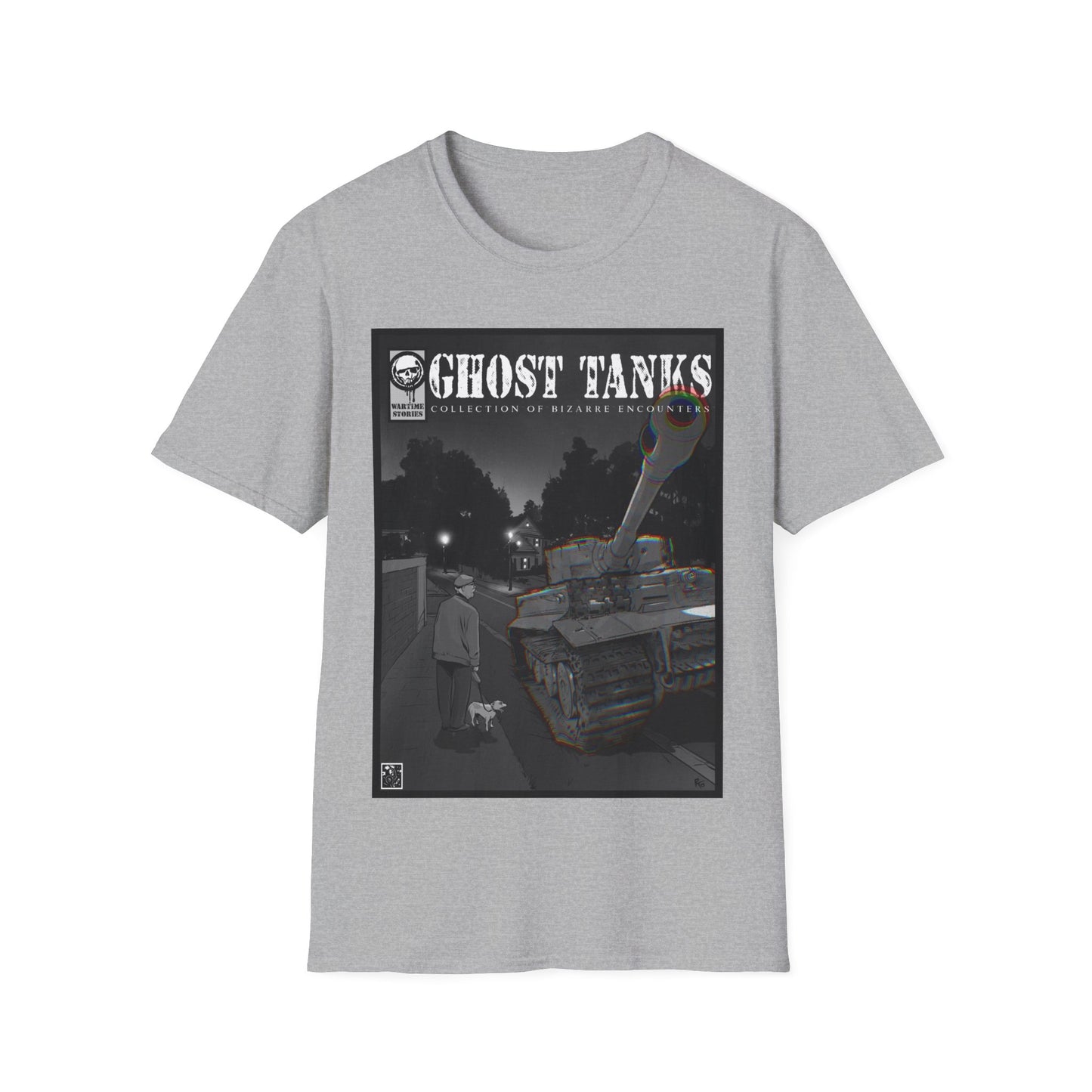 T-Shirt - Ghost Tank (Comic Book Style)