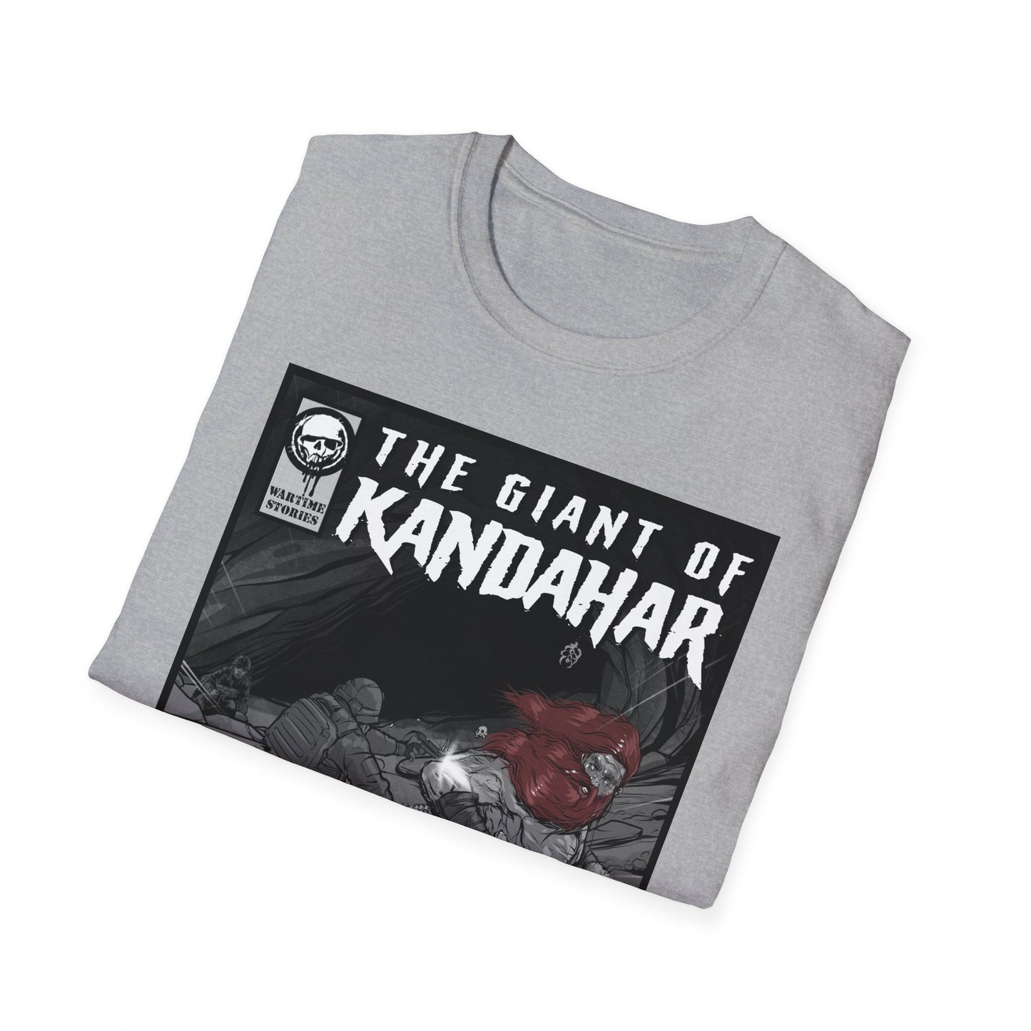 T-Shirt - Kandahar Giant - The Encounter (Comic Book Style)