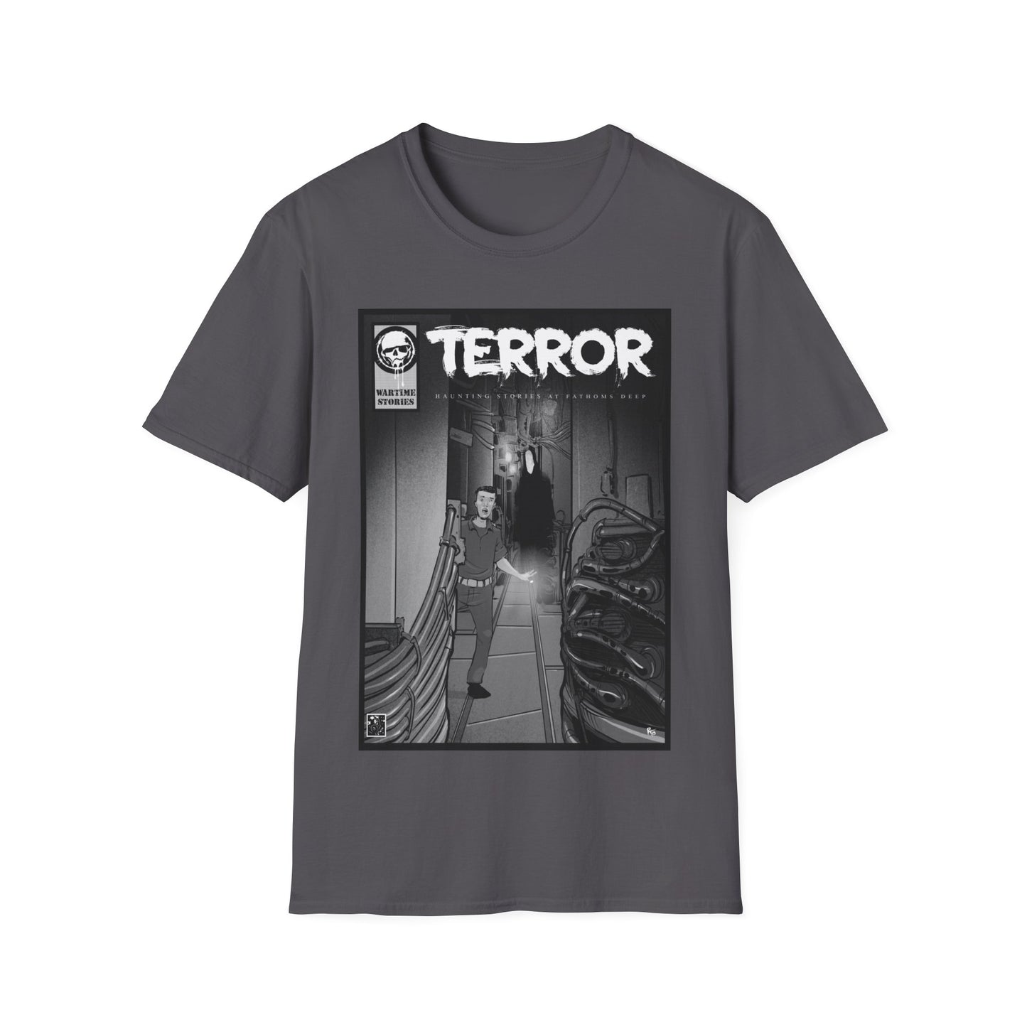 T-Shirt - Terror in the Deep - Missile Compartment (Comic Book Style)