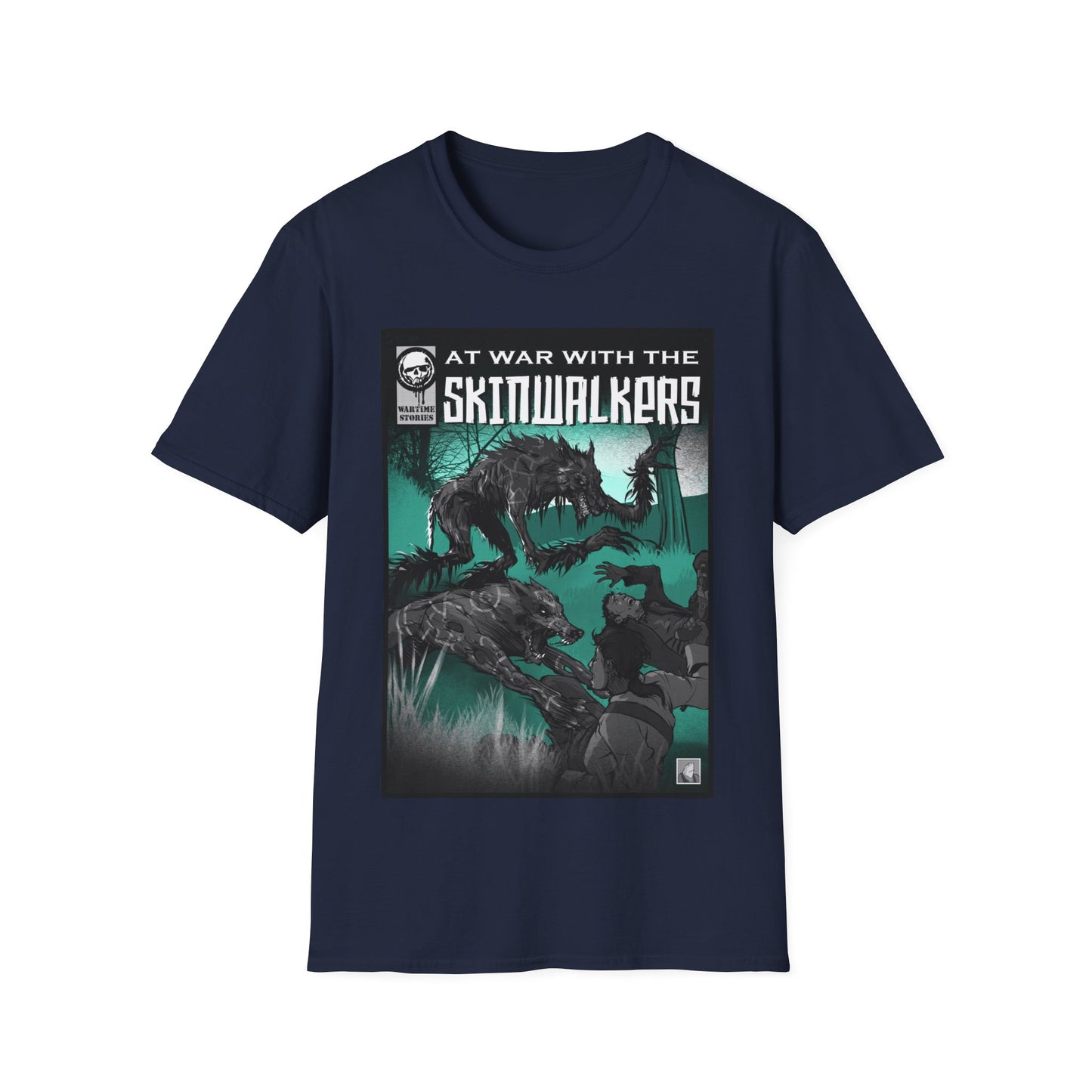 T-Shirt - Skinwalkers - At War With The Skinwalkers (Comic Book Style)