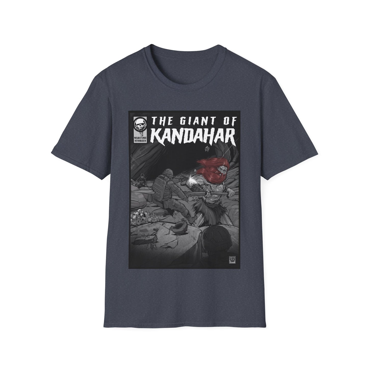 T-Shirt - Kandahar Giant - The Encounter (Comic Book Style)